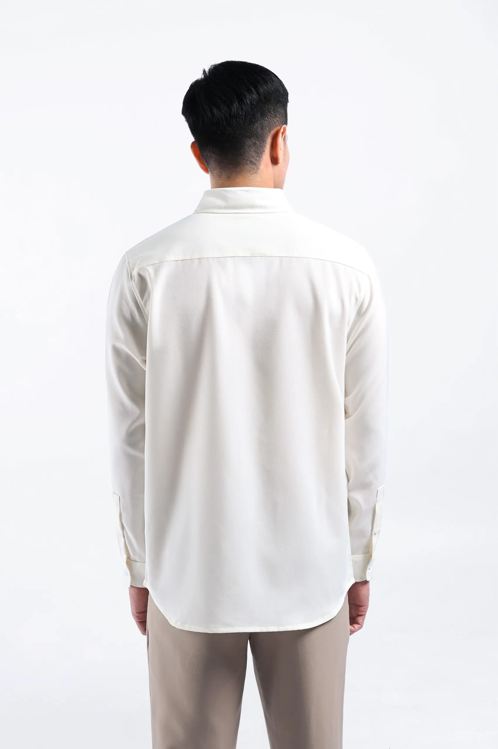 Drafest Shirt Long Sleeve Off White
