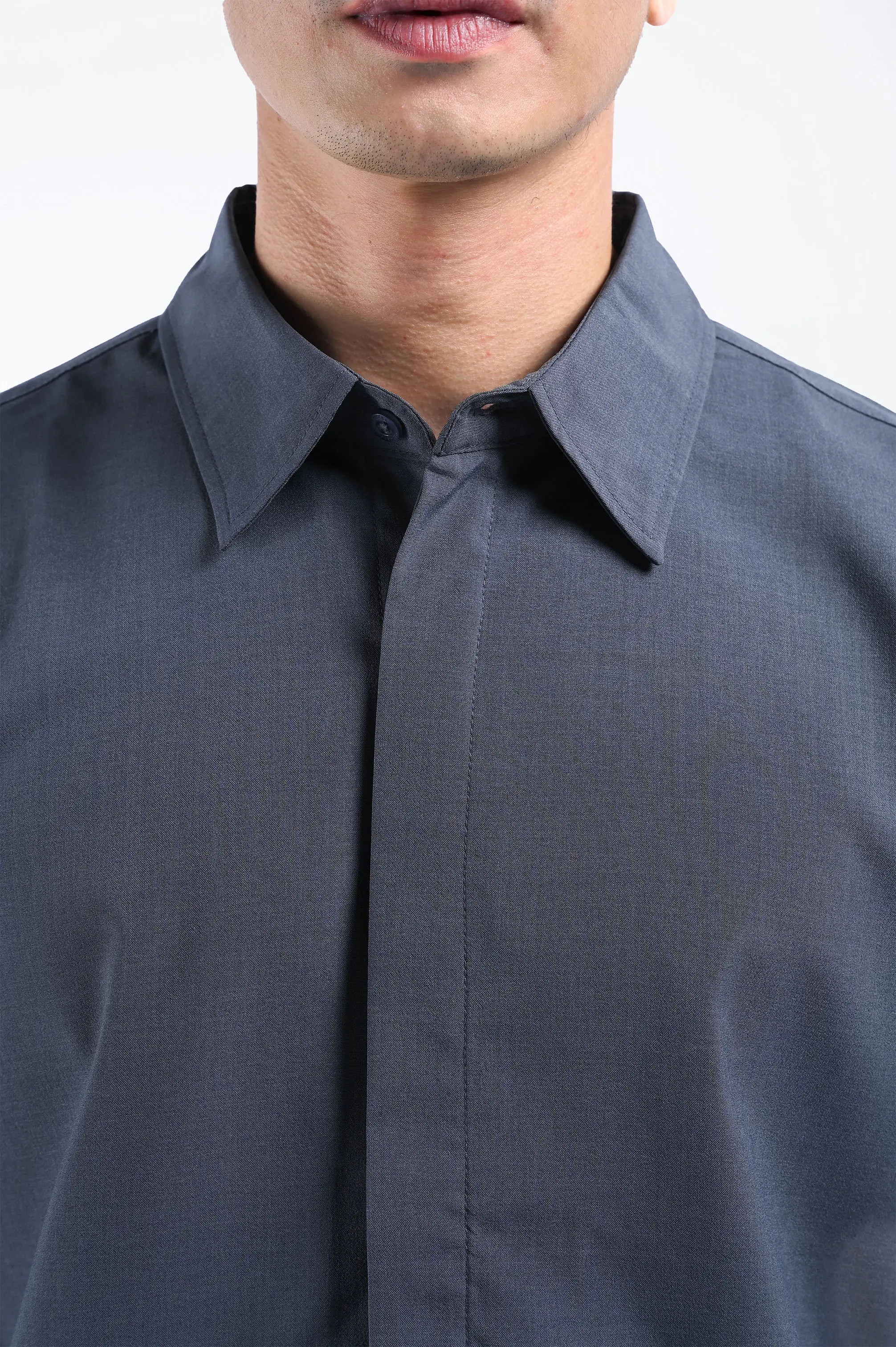 Drafest Shirt Short Sleeve Grey