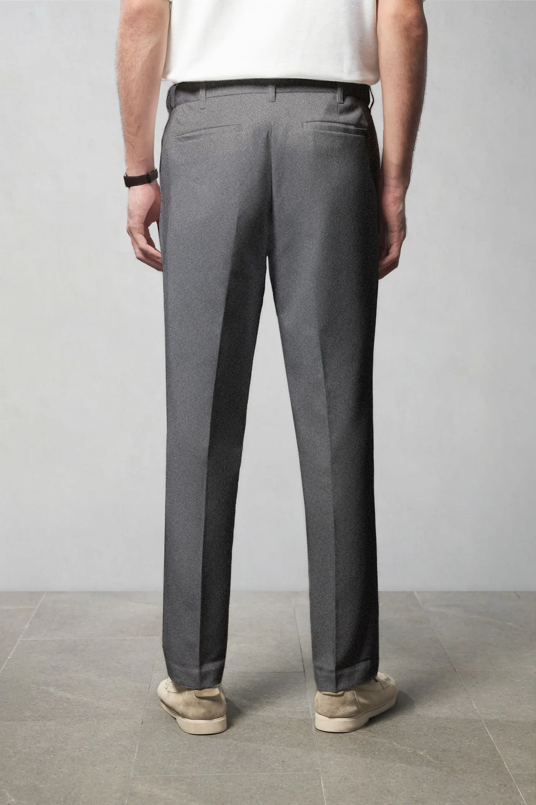 Smart Peazy Pants Two Tone Grey