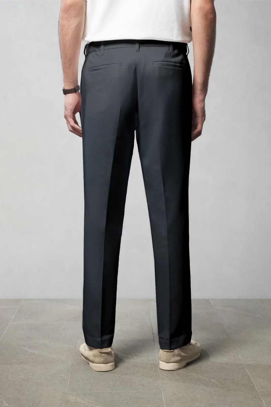 Smart Peazy Pants Dark Grey