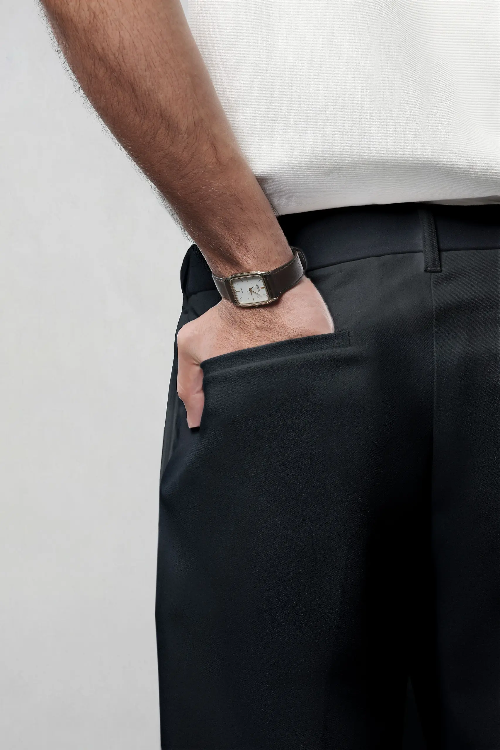 Smart Peazy Pants Dark Grey