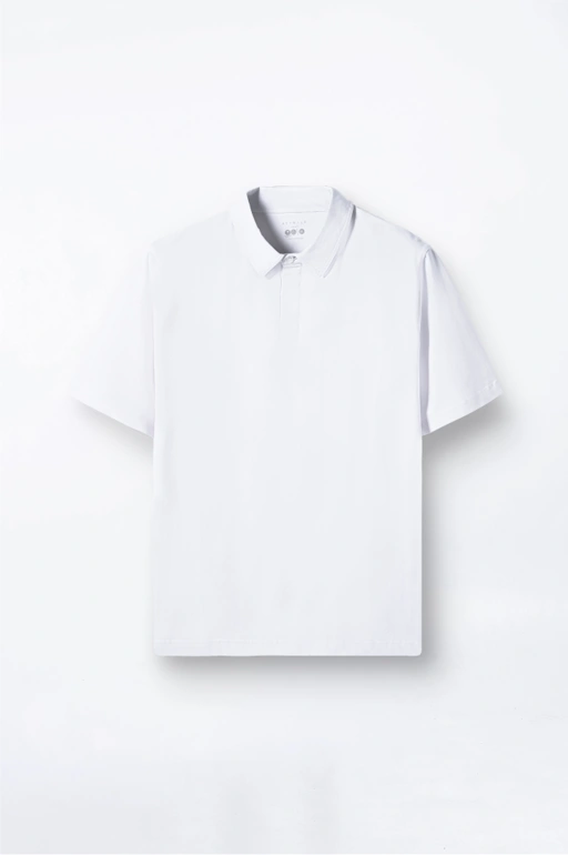 Image of Easey Polo Shirt White