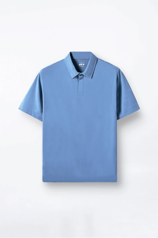 Image of Easey Polo Shirt Blue