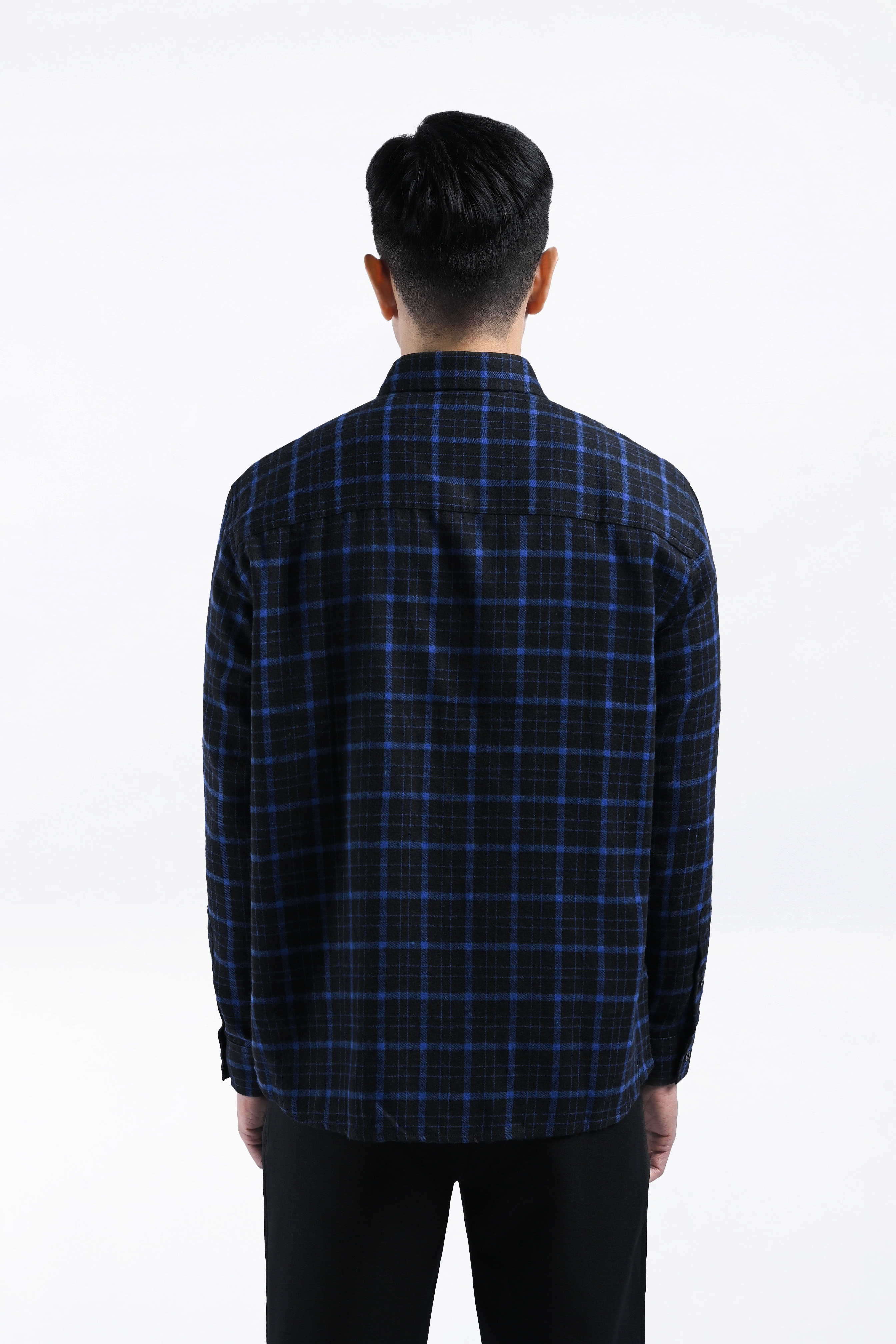Alven Flannel Shirt Blue