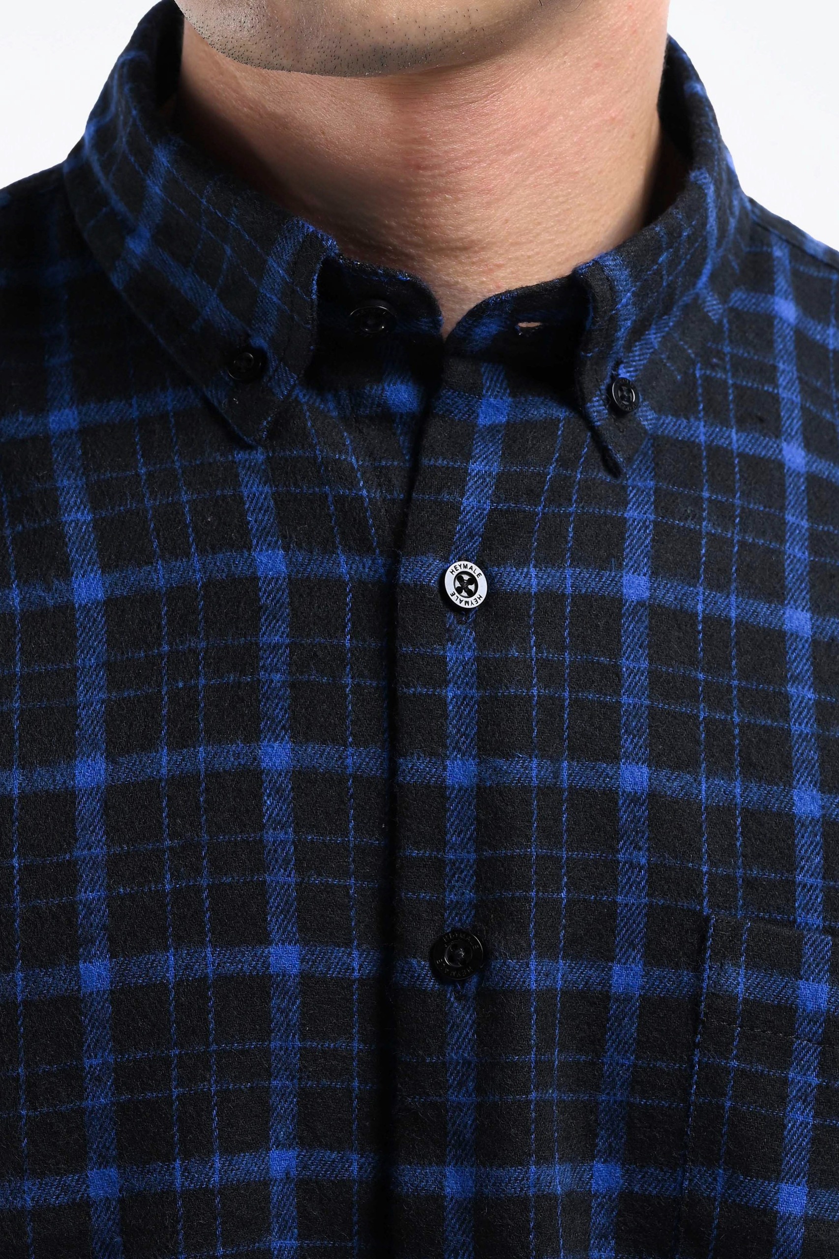 Alven Flannel Shirt Blue