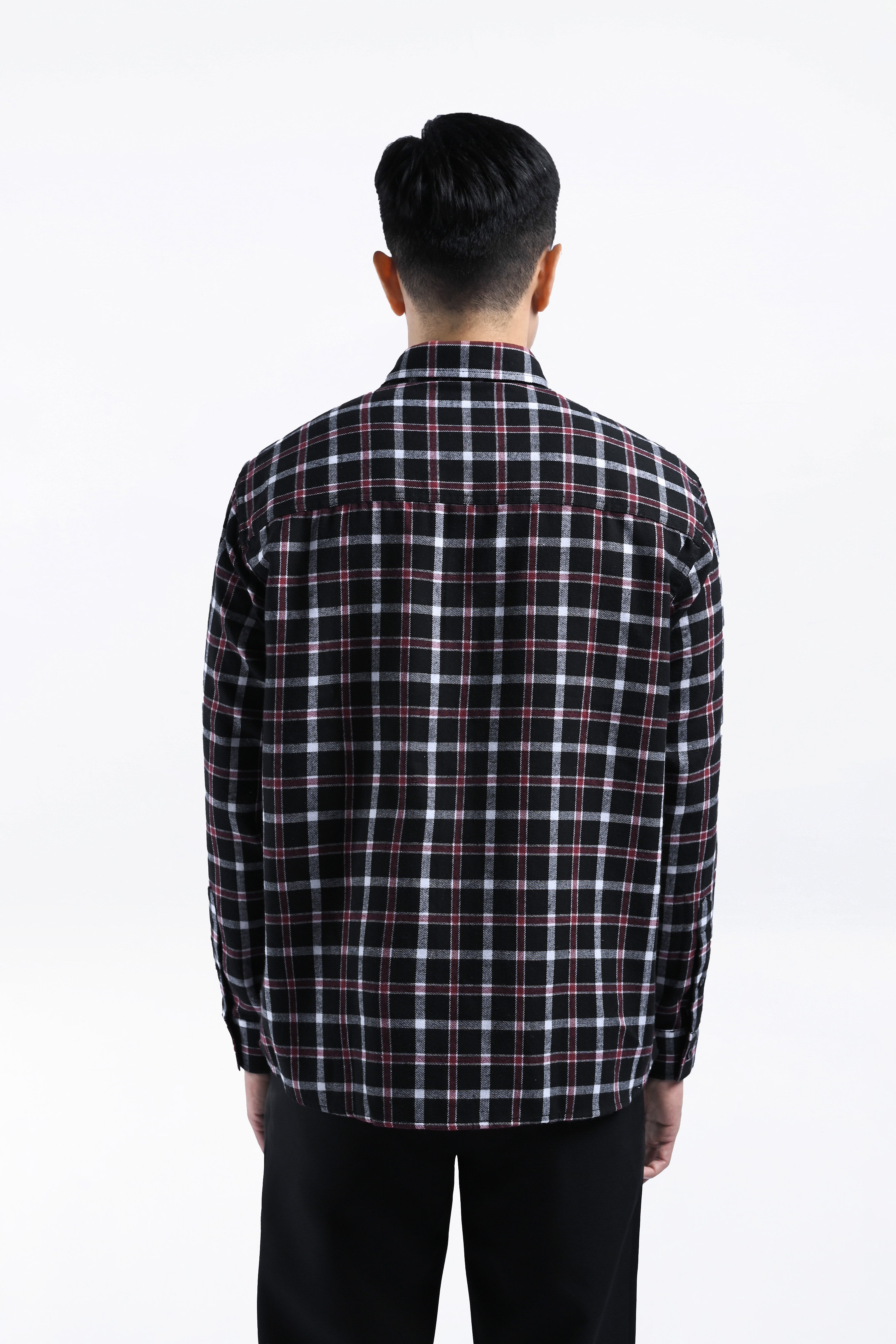 Alven Flannel Shirt Red
