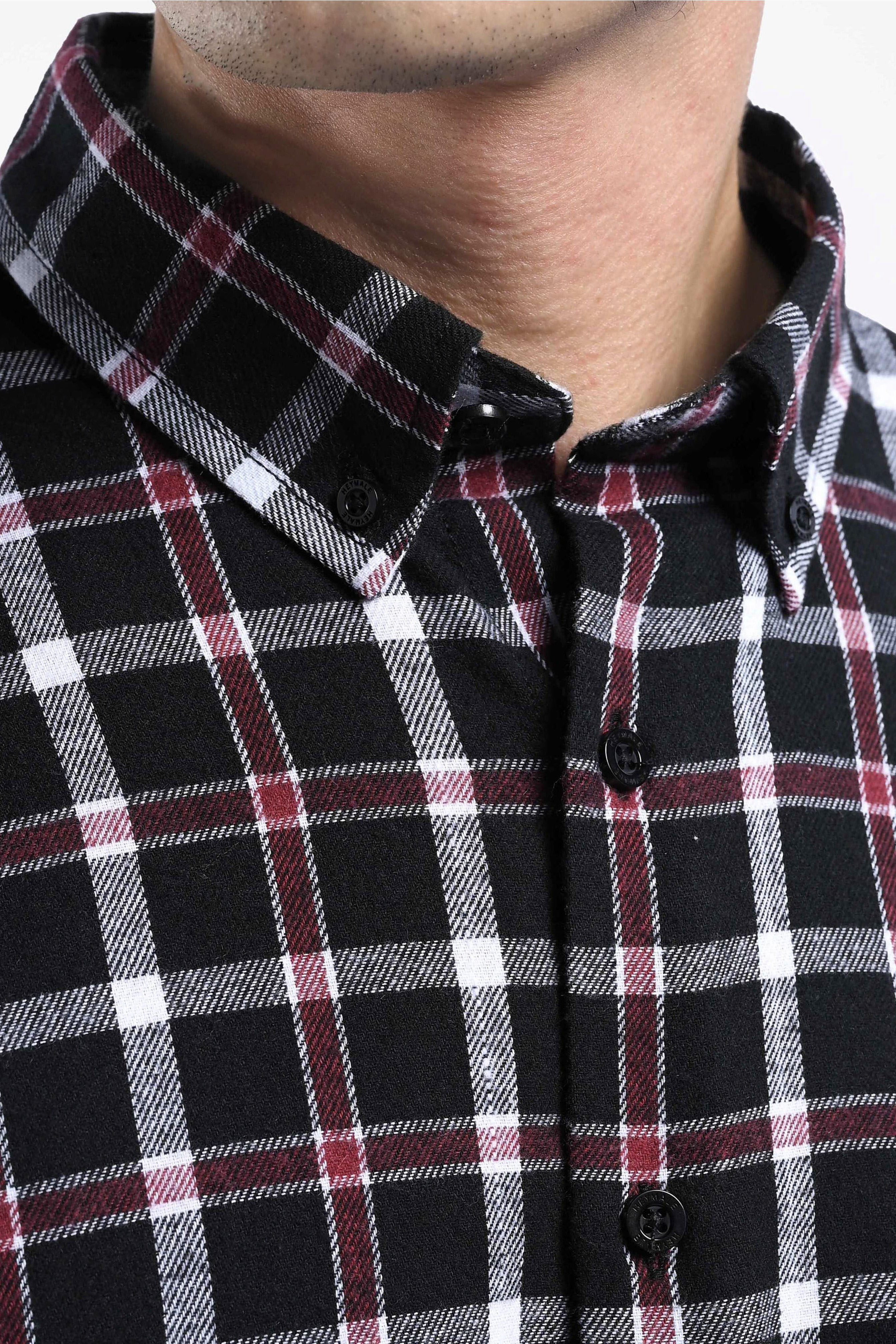 Alven Flannel Shirt Red