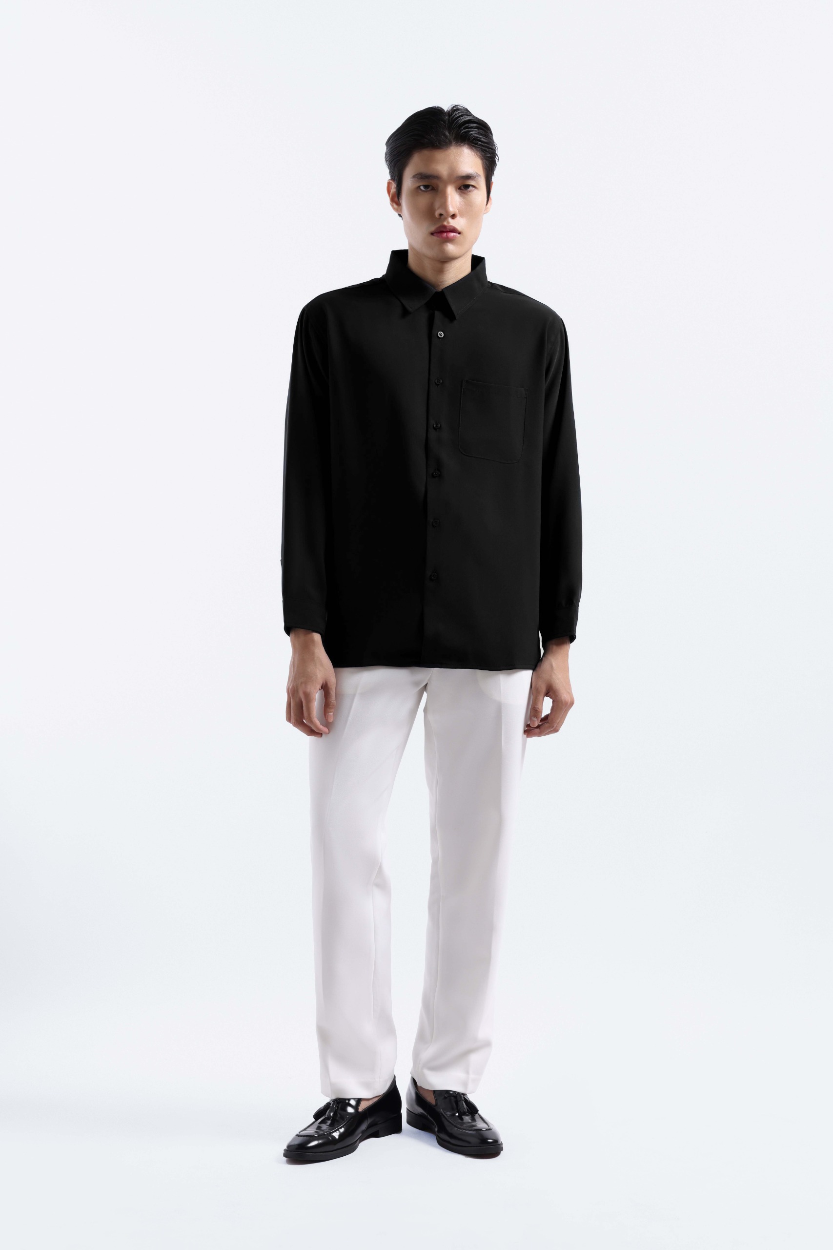 Uvard Shirt Long Sleeve Black