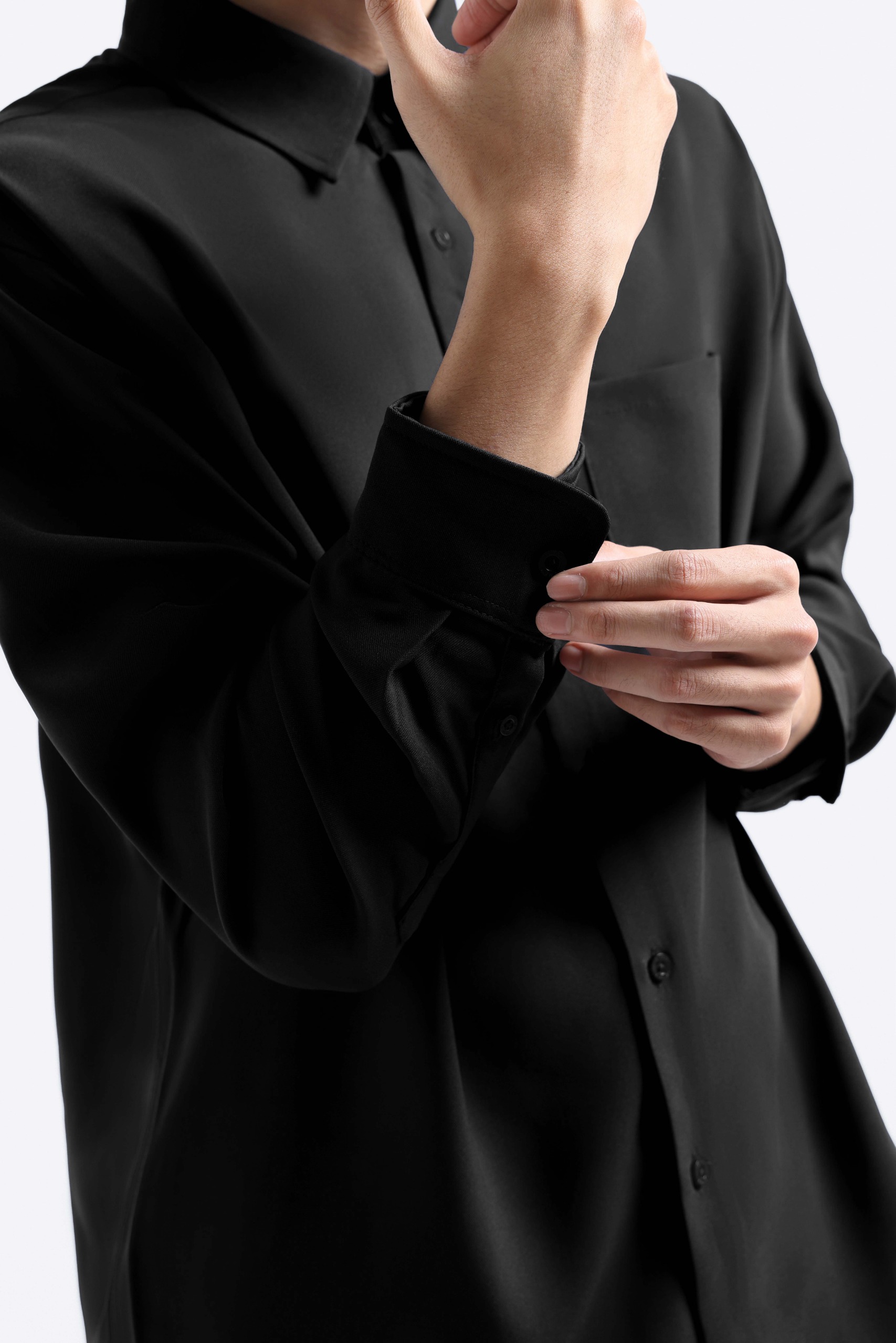 Uvard Shirt Long Sleeve Black