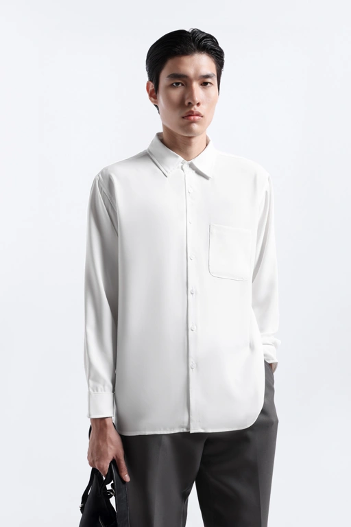 Uvard Shirt Long Sleeve White