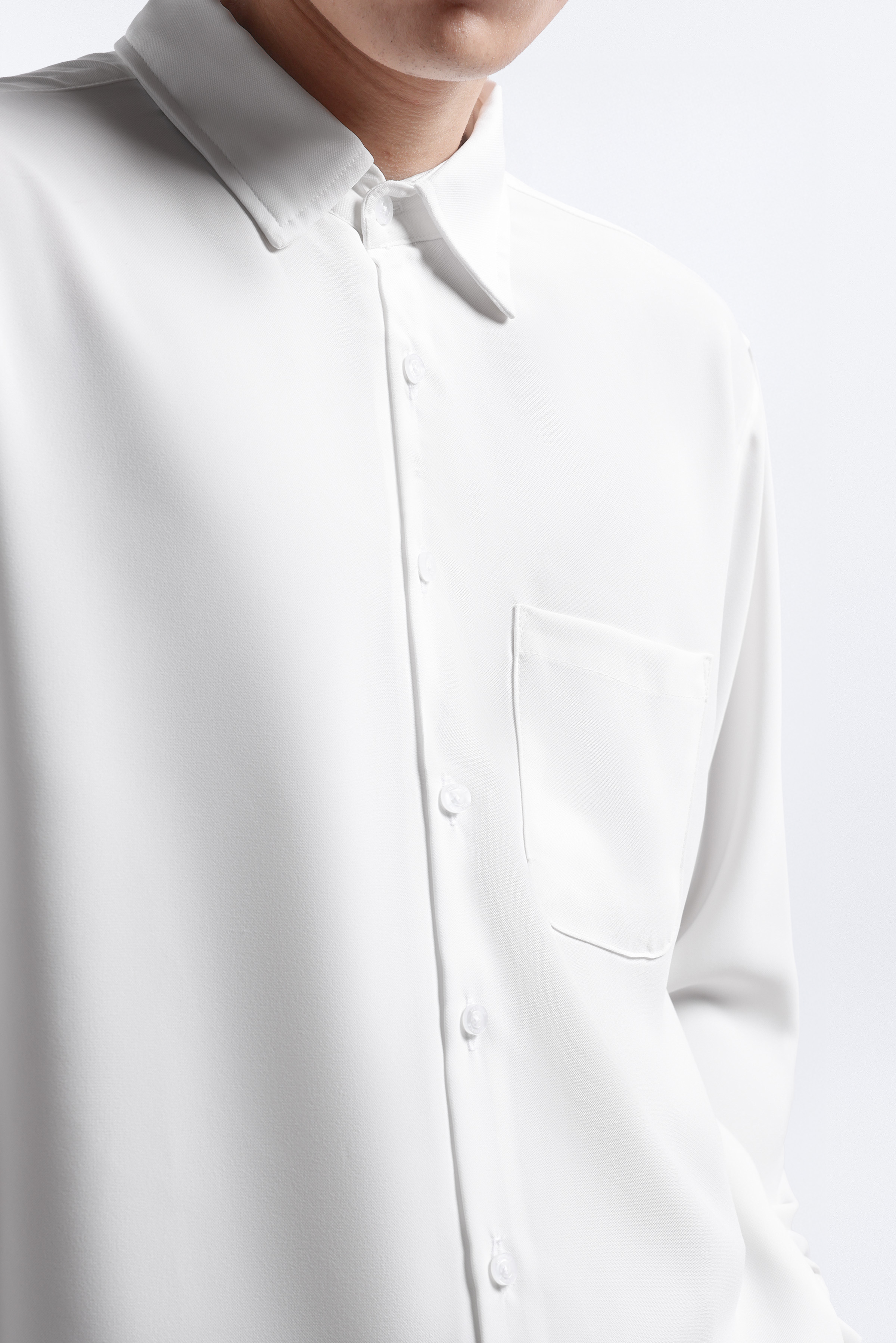 Uvard Shirt Long Sleeve White