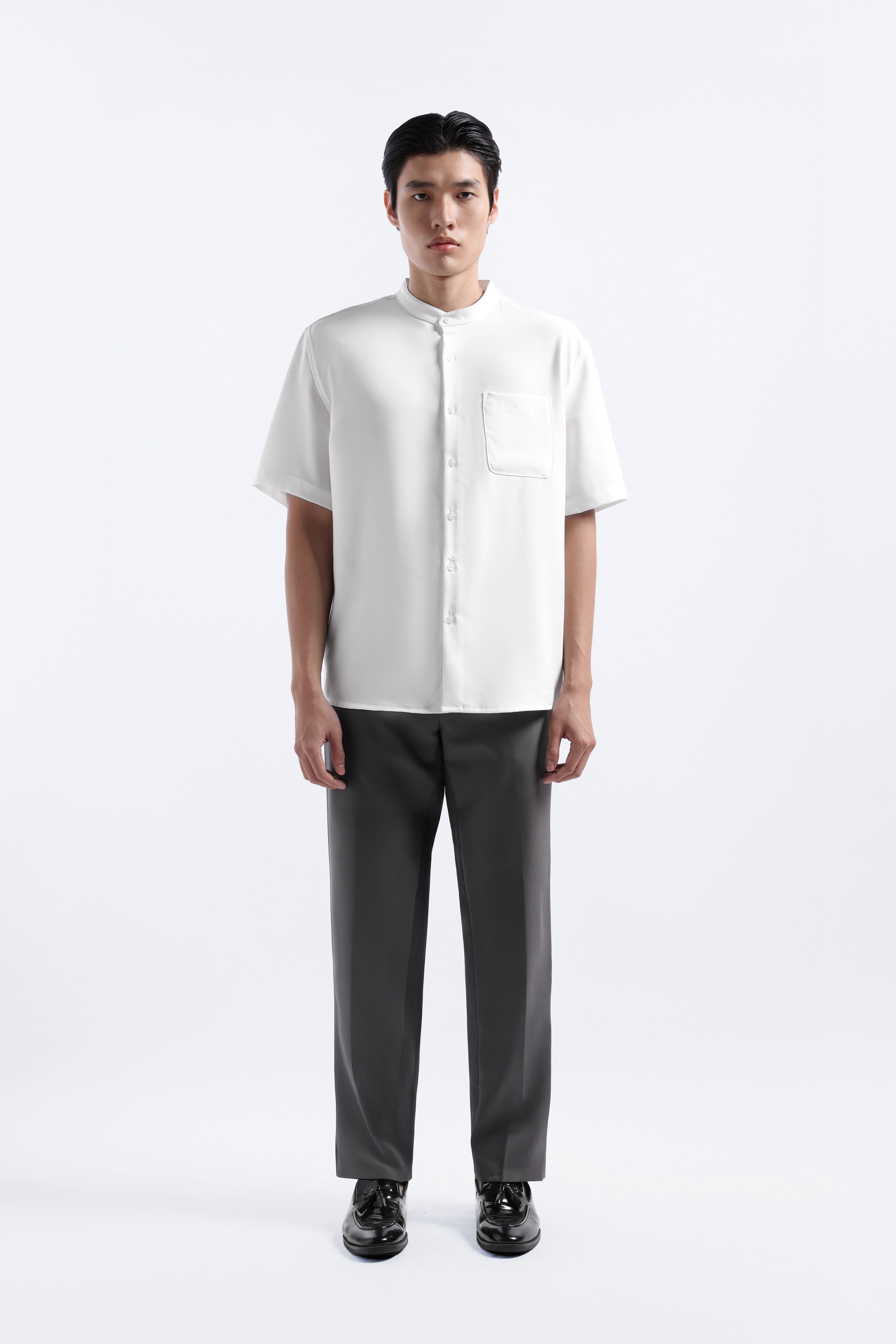 Uvard Shirt Short Sleeve White