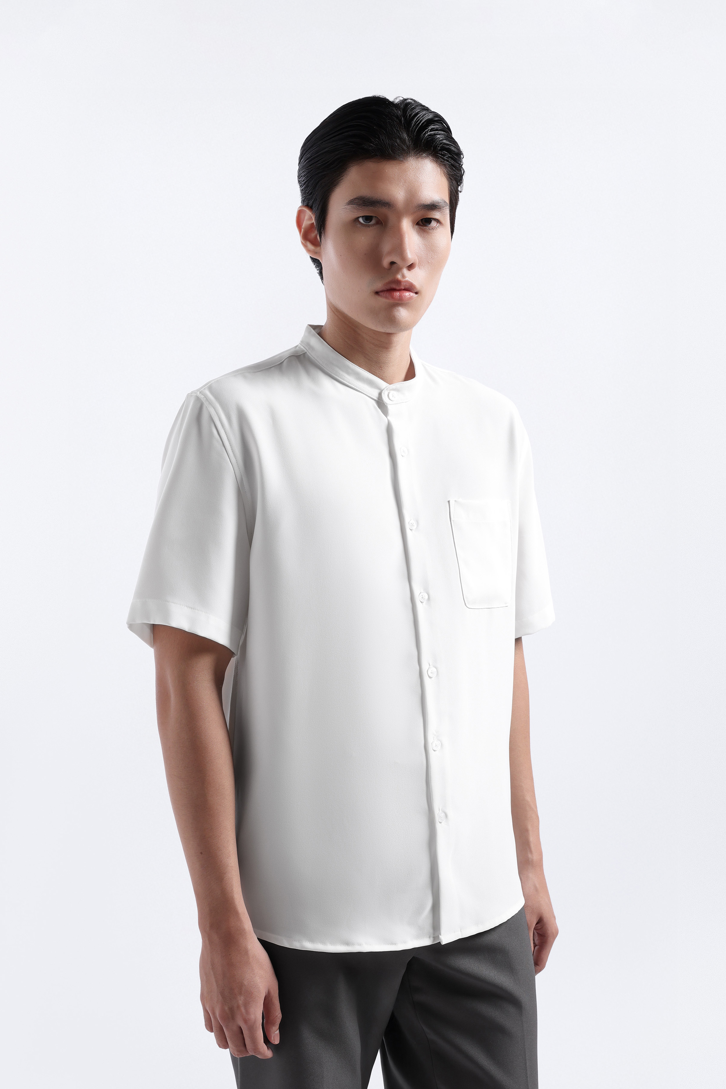 Uvard Shirt Short Sleeve White