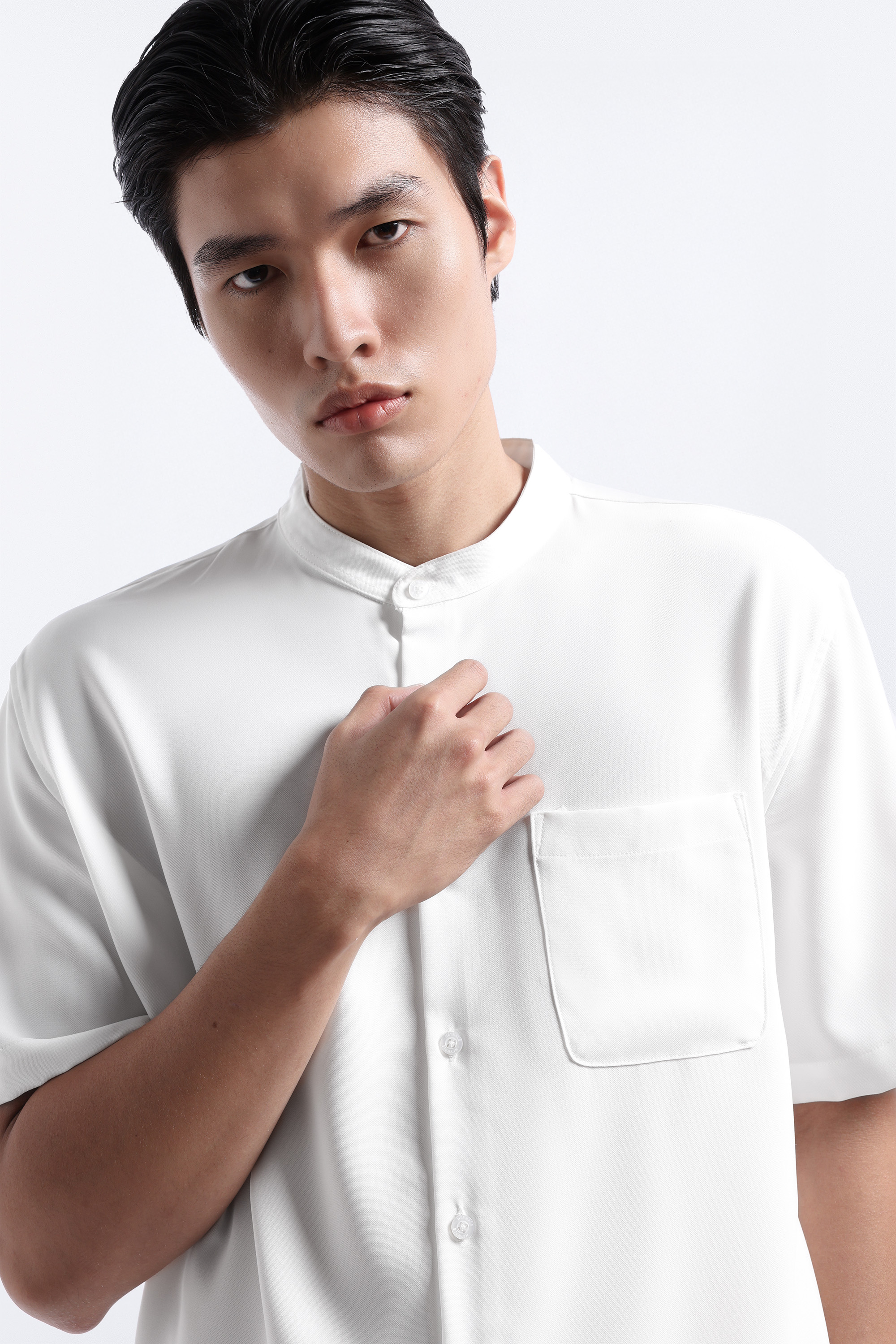 Uvard Shirt Short Sleeve White