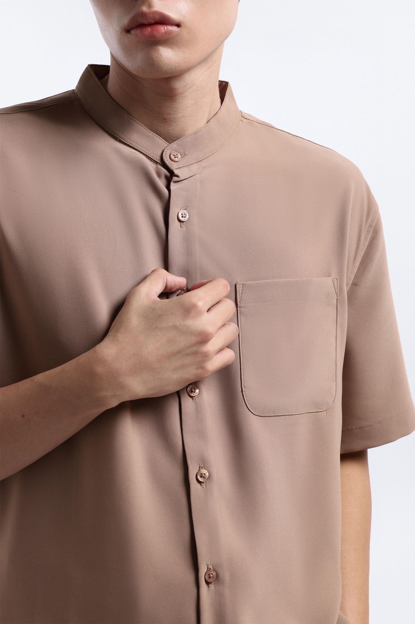 Uvard Shirt Short Sleeve Brown