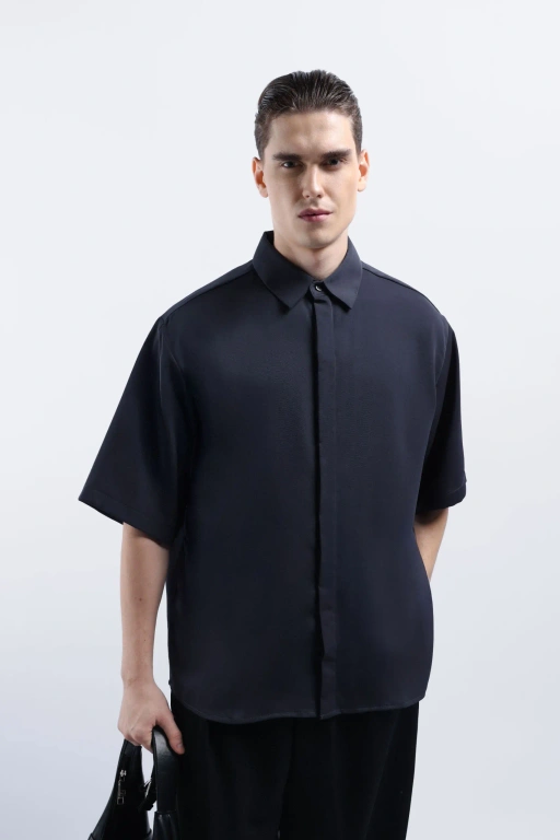 Uvard Oversize Shirt Dark Grey