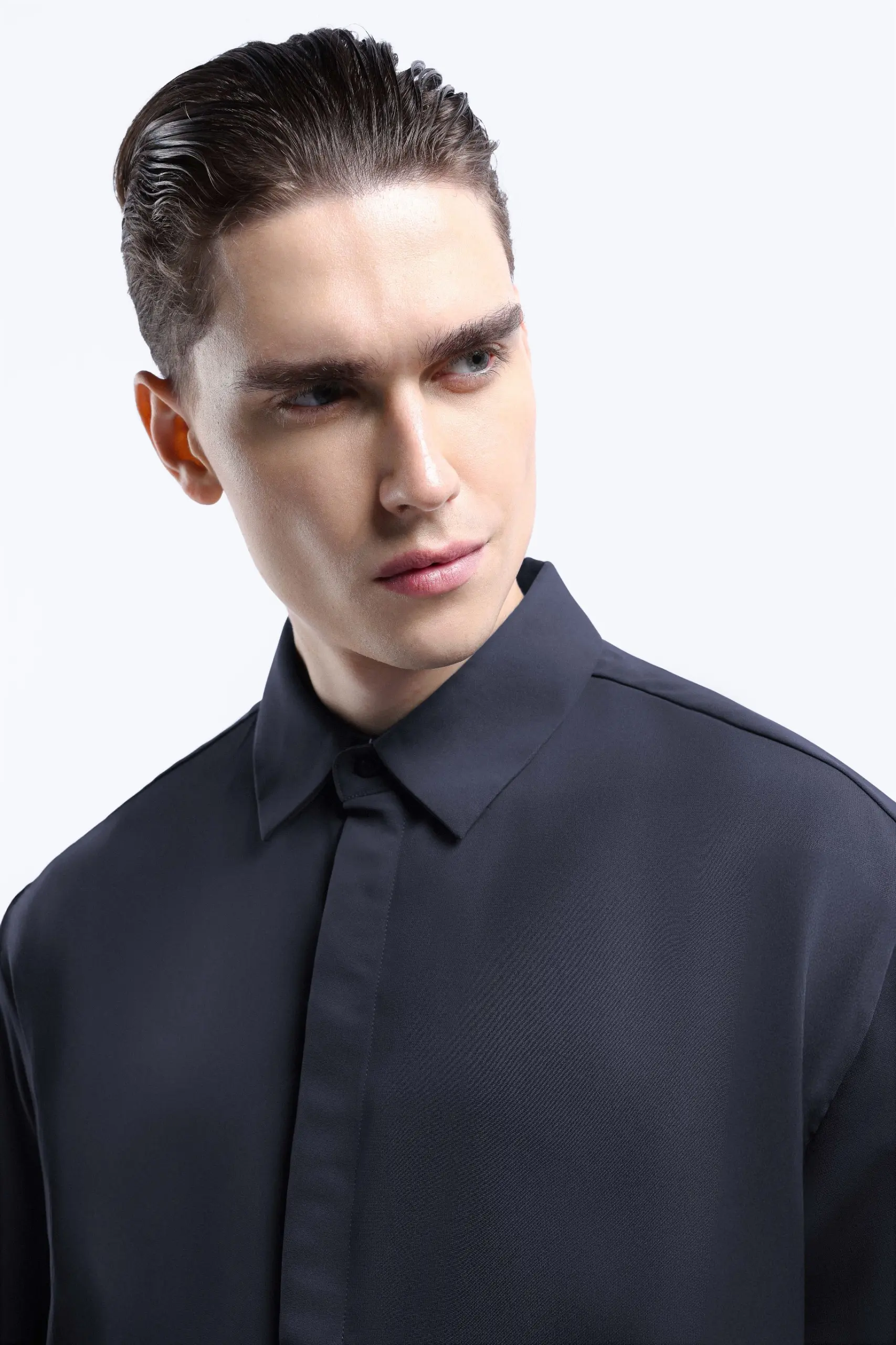 Uvard Oversize Shirt Dark Grey