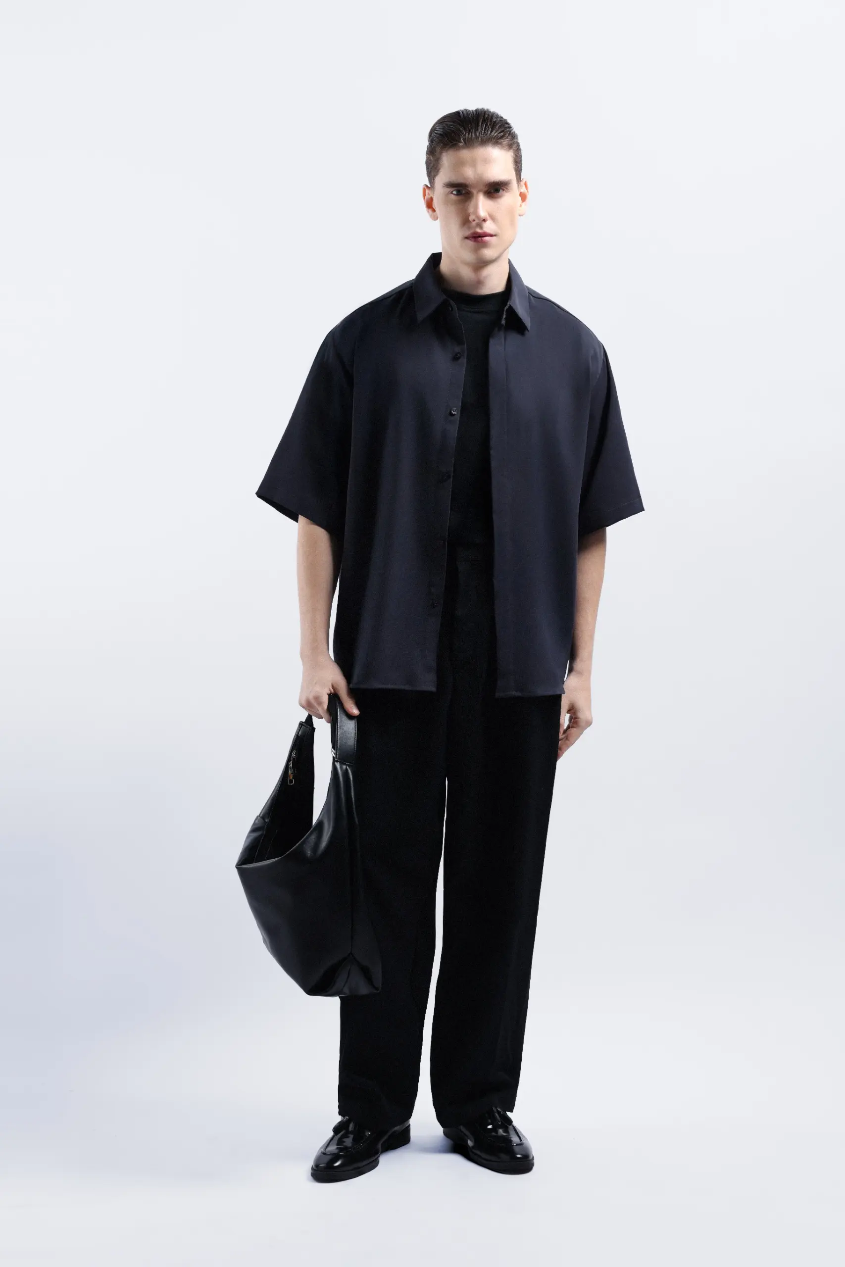 Uvard Oversize Shirt Dark Grey