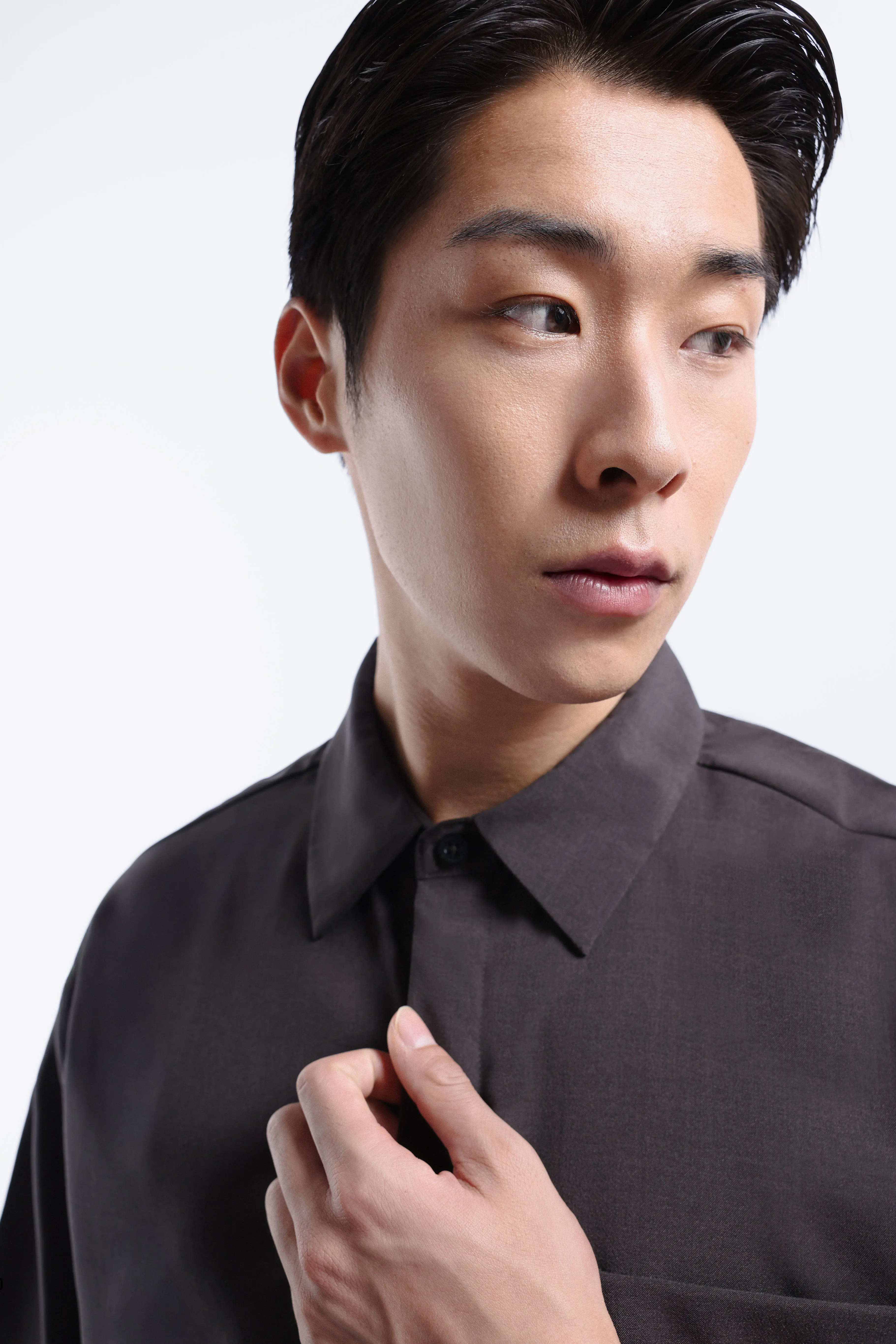 Drafest Oversized Shirt Dark Grey