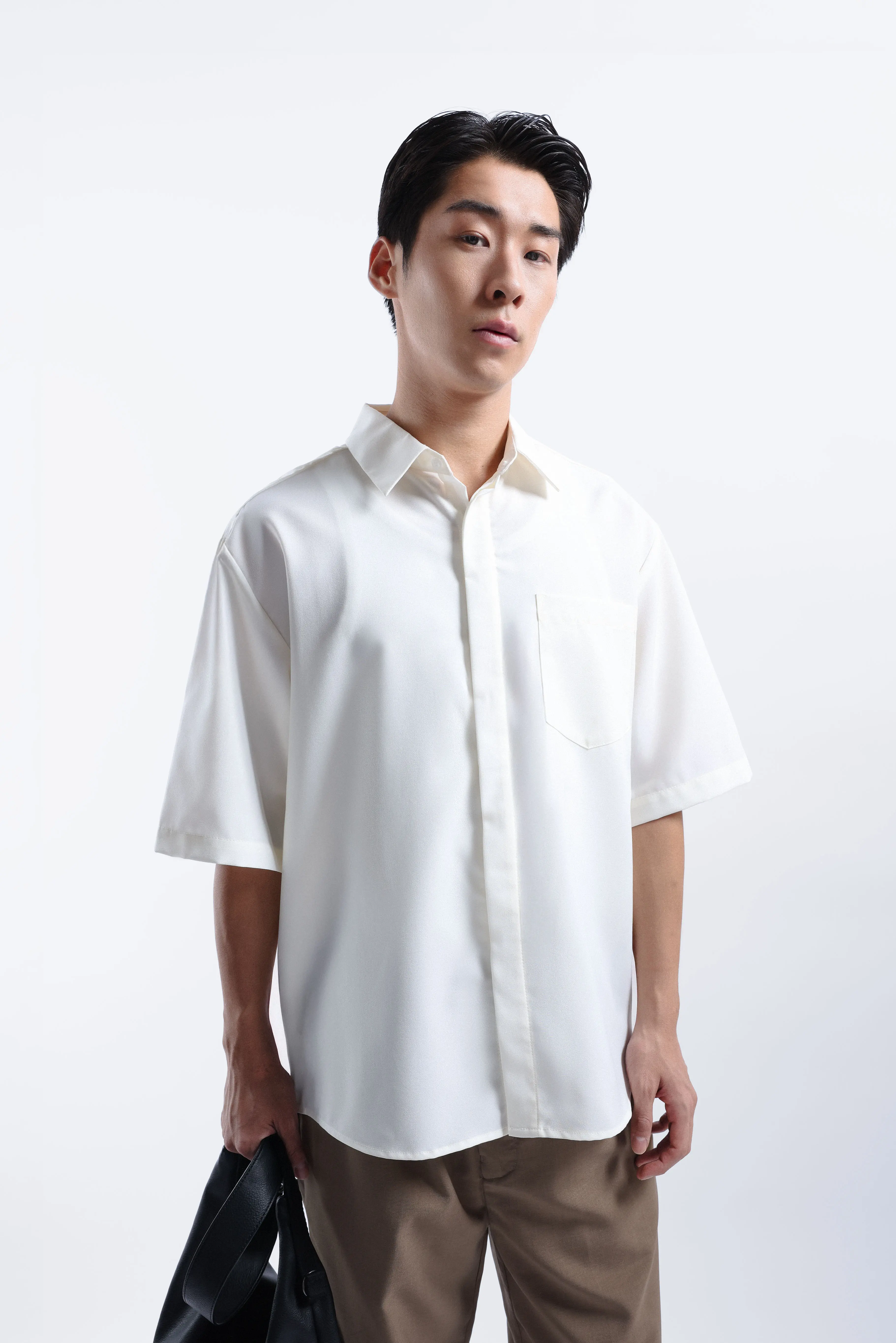 Drafest Oversized Shirt Off White