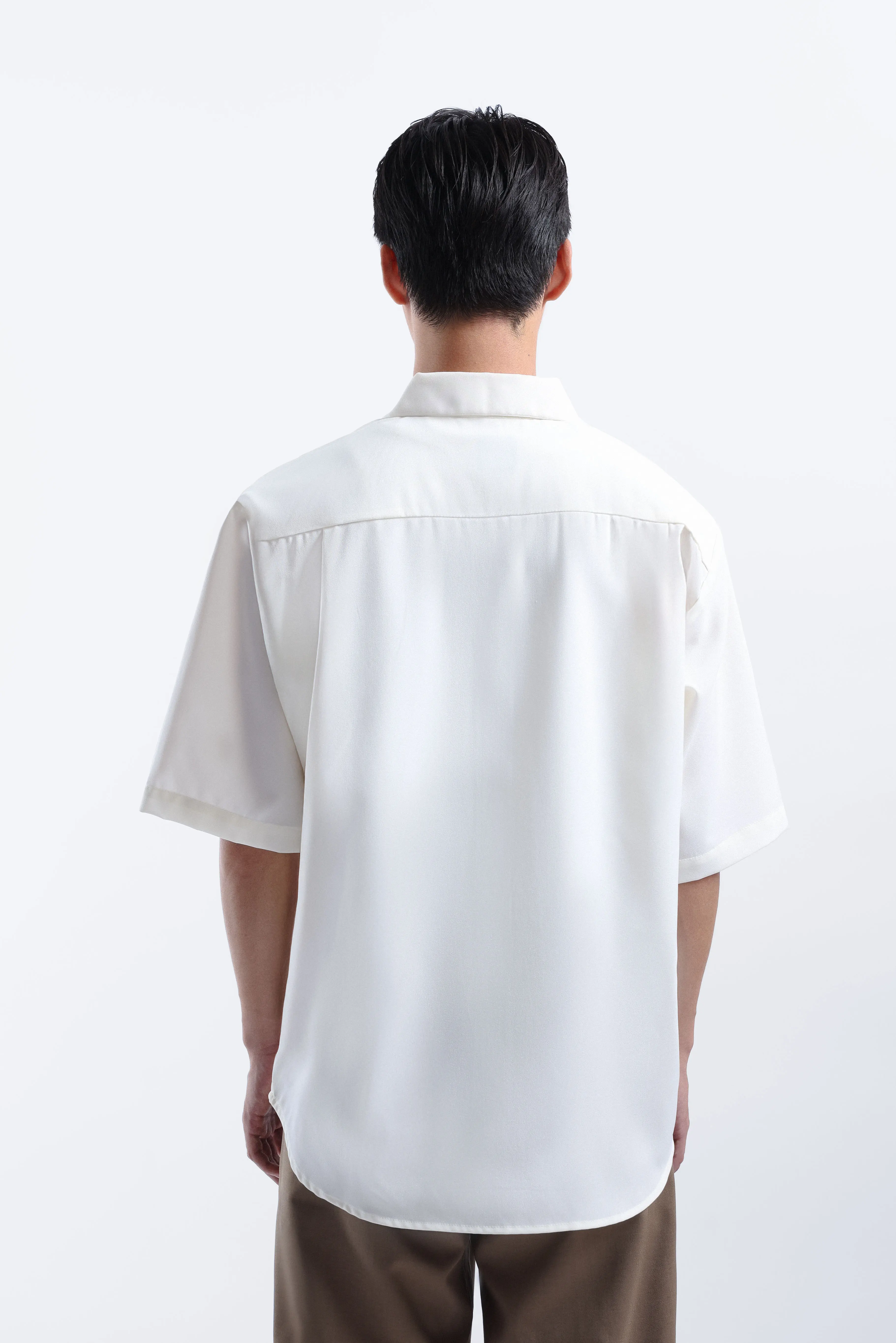 Drafest Oversized Shirt Off White