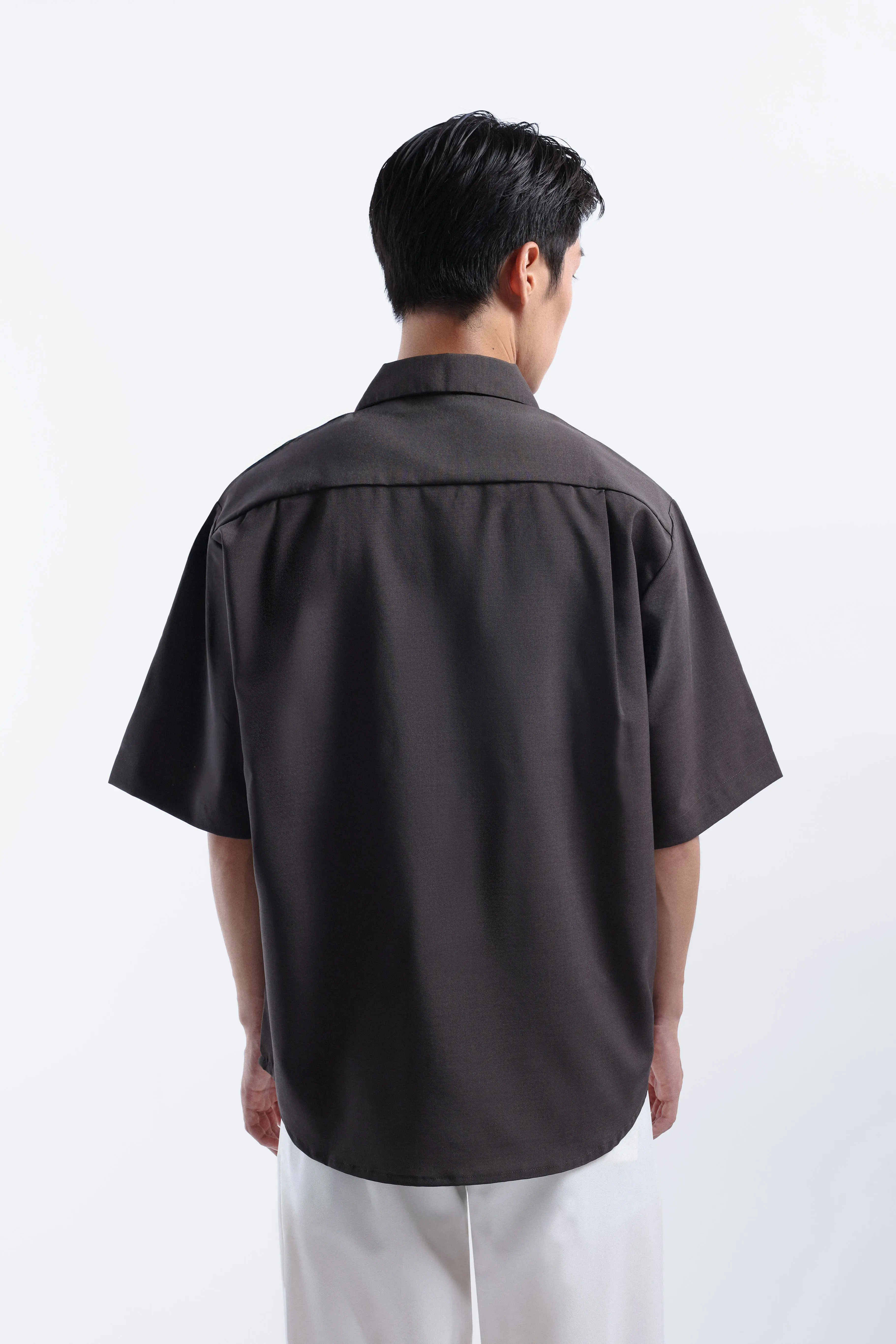 Drafest Oversized Shirt Dark Grey