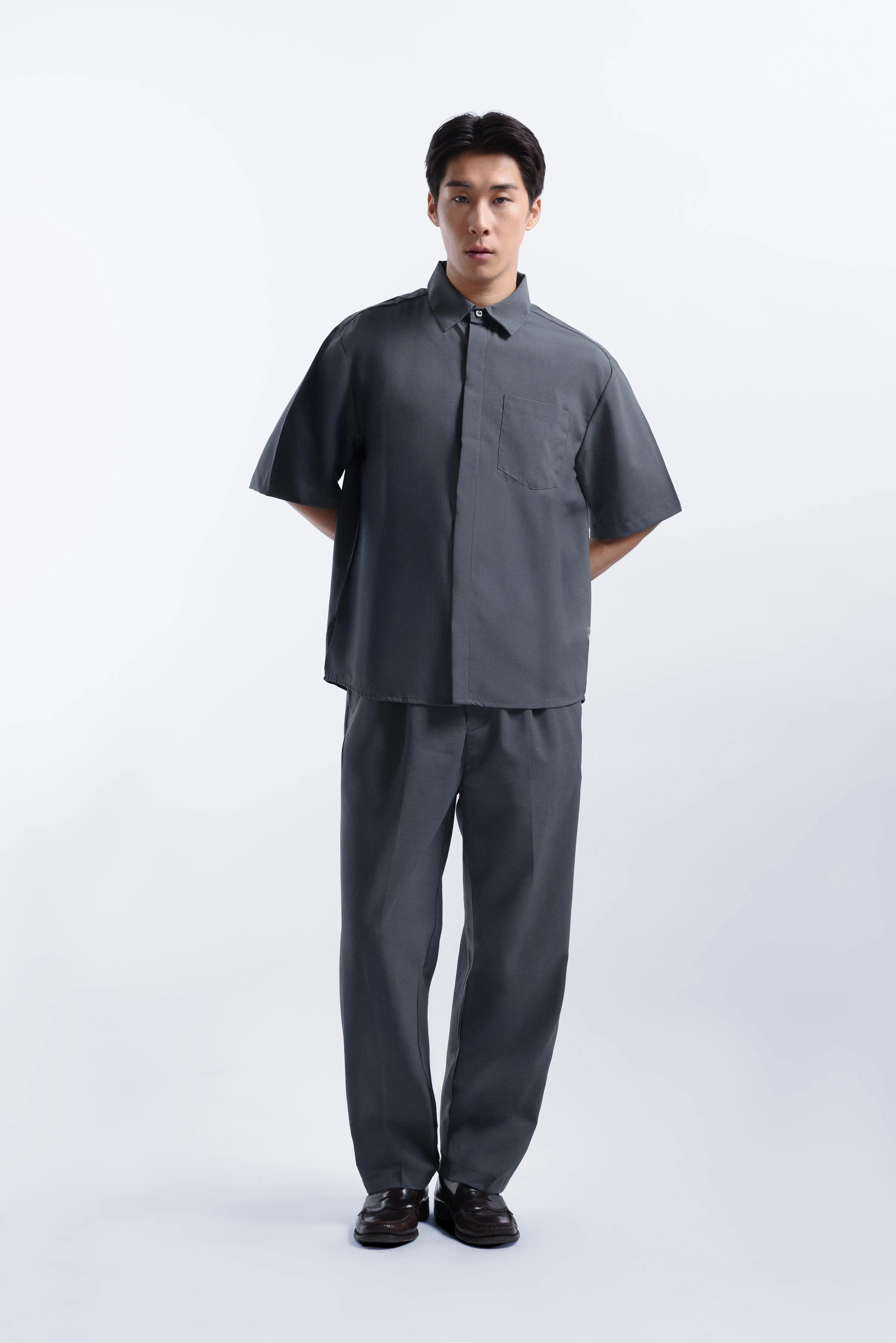 Drafest Relaxed Pants Grey