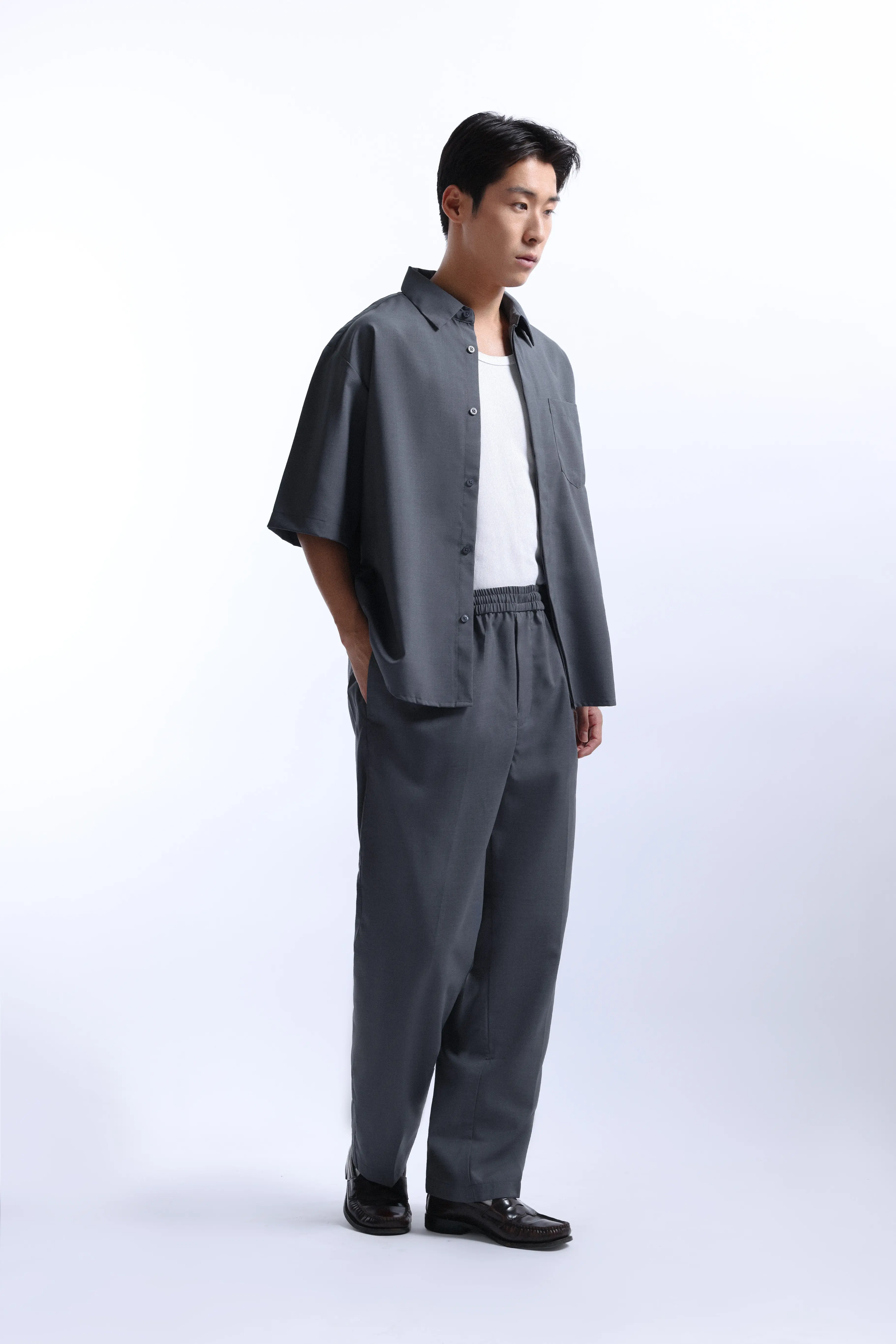Drafest Relaxed Pants Grey