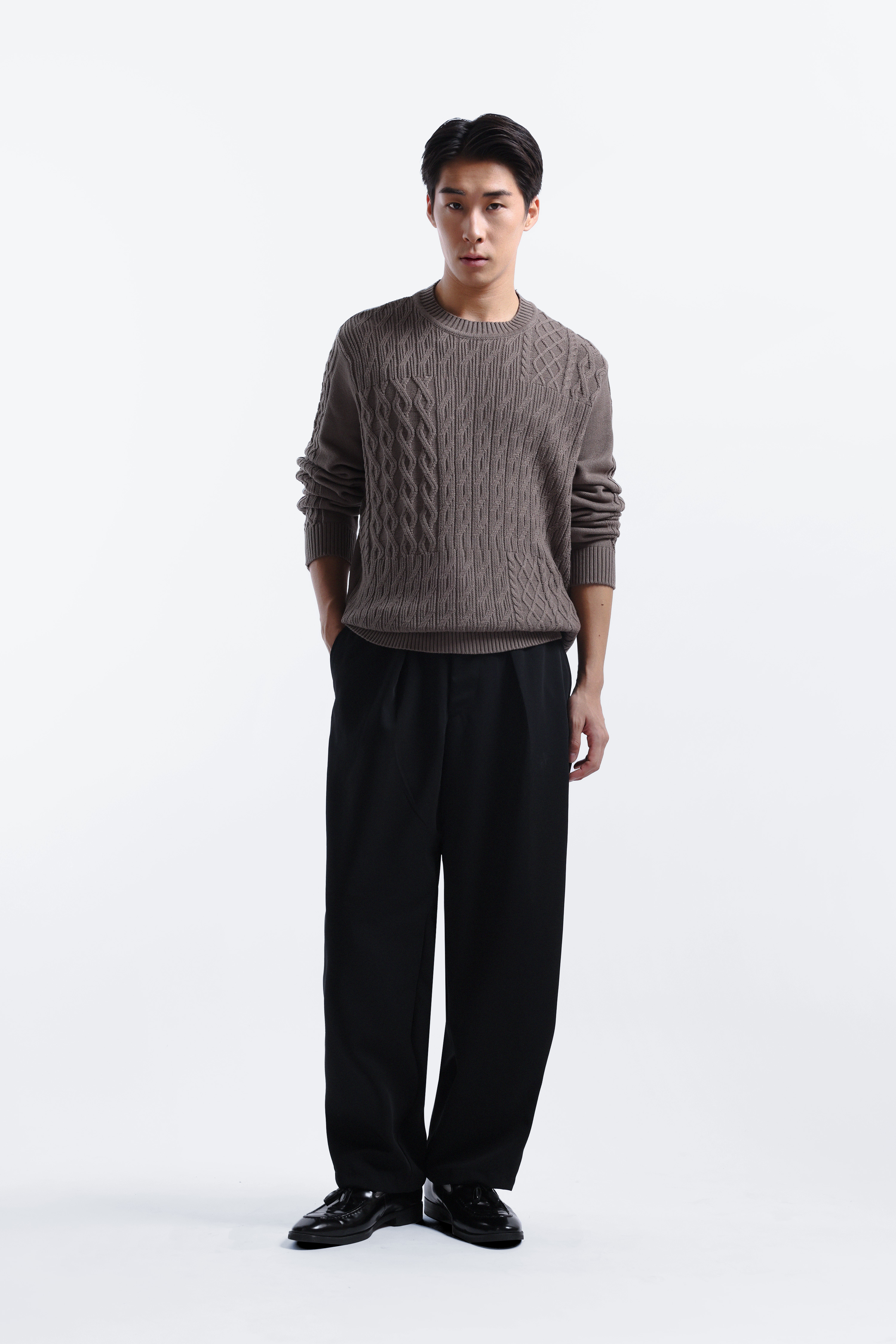 Vermont Knit Sweater Taupe