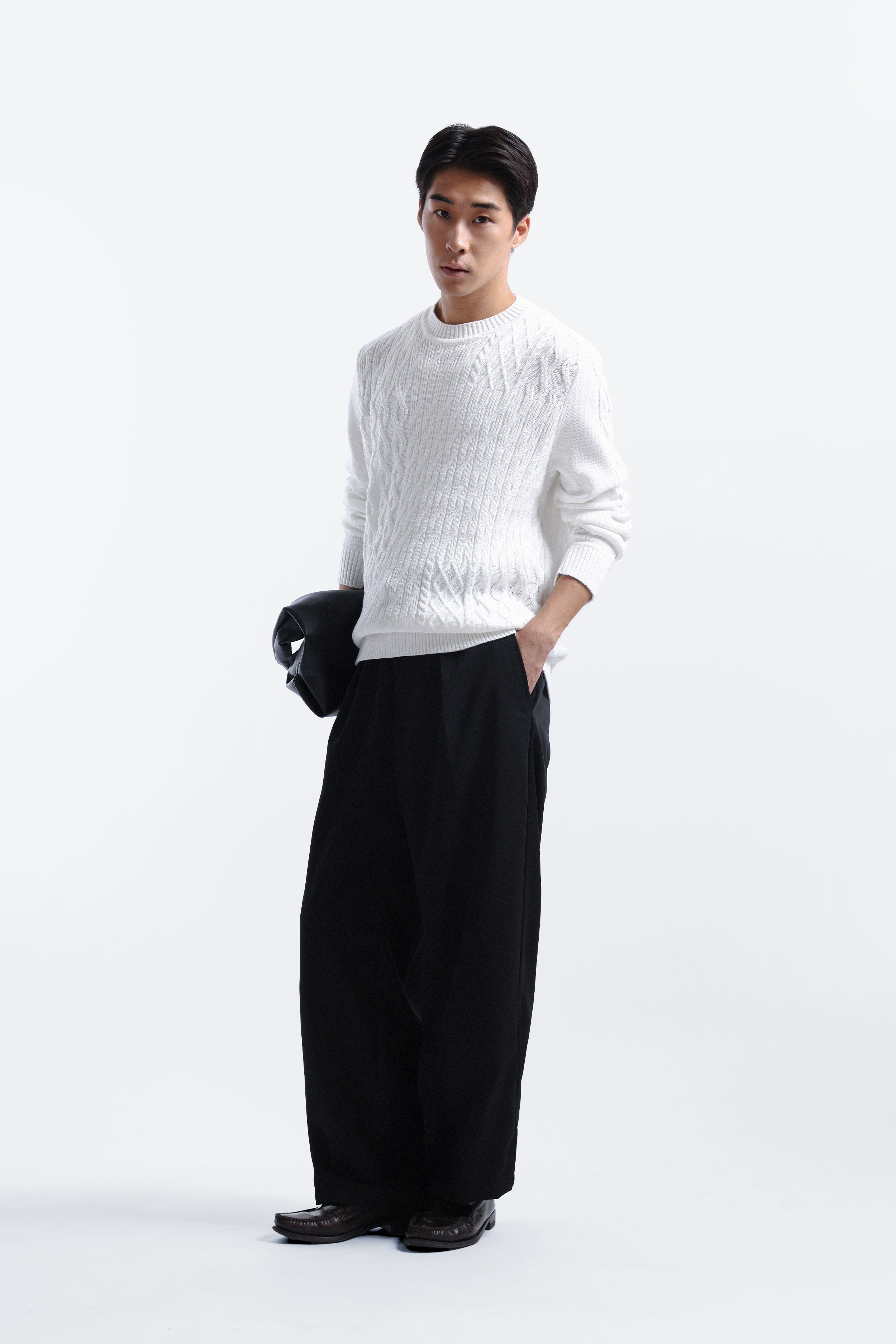 Vermont Knit Sweater Off White