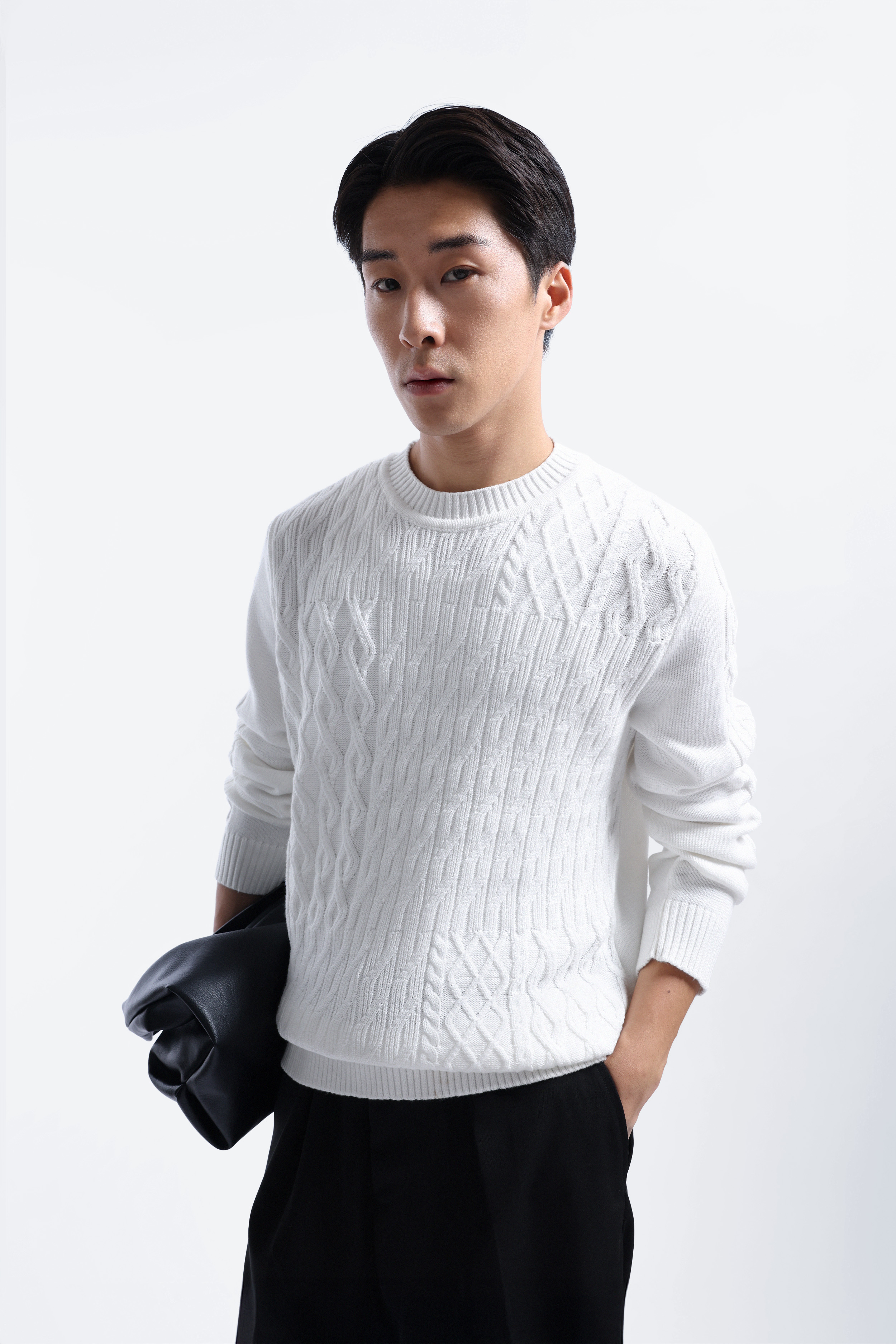 Vermont Knit Sweater Off White