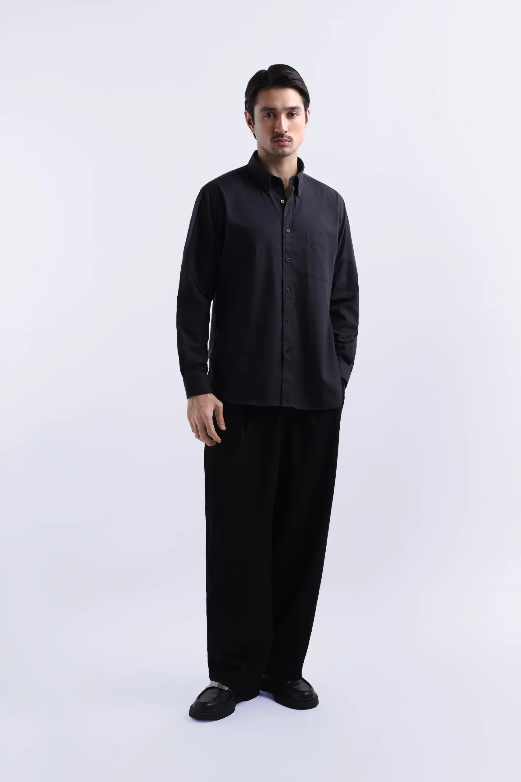 Hoxford Regular Shirt Black