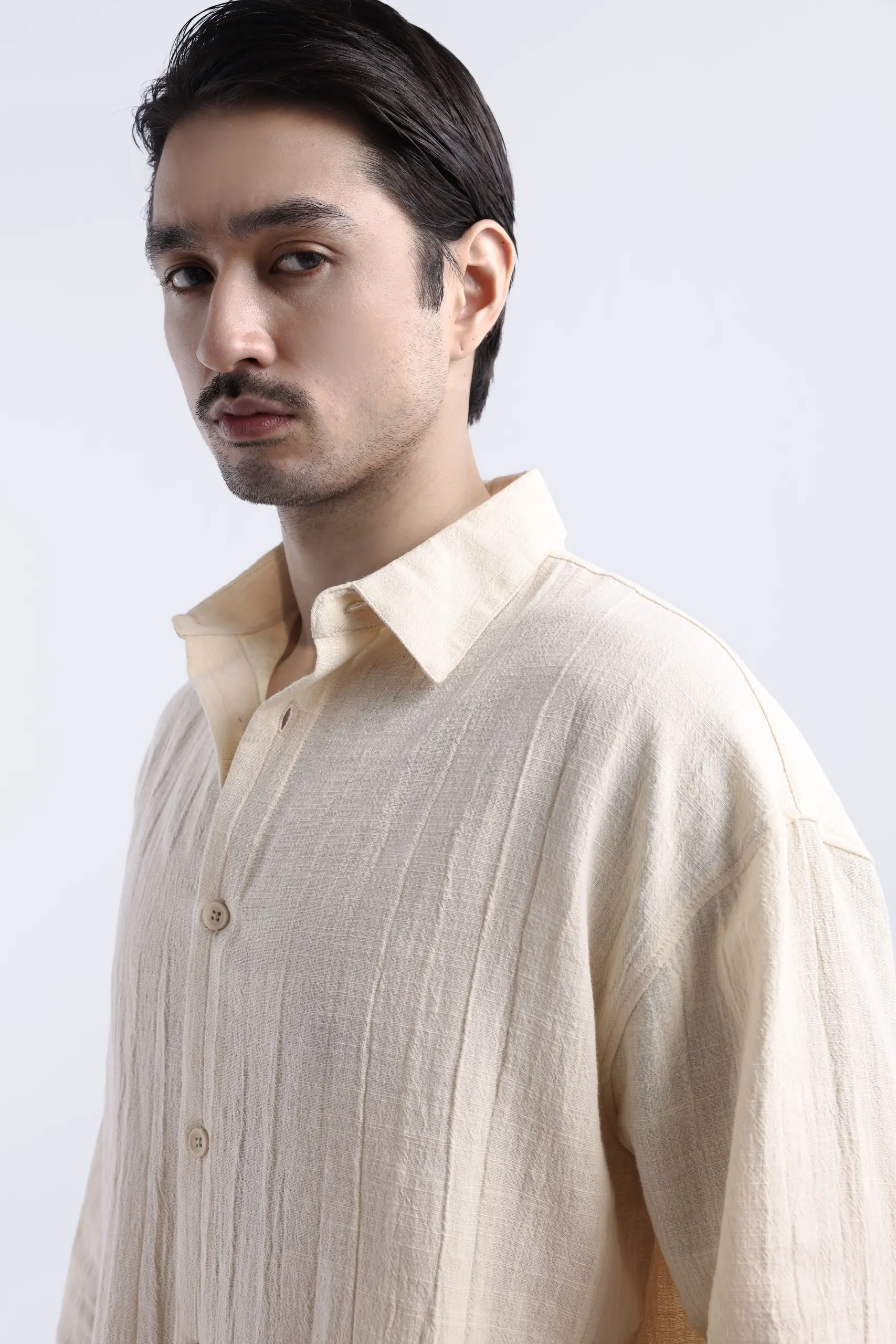 Seaside Linen Shirt Cream