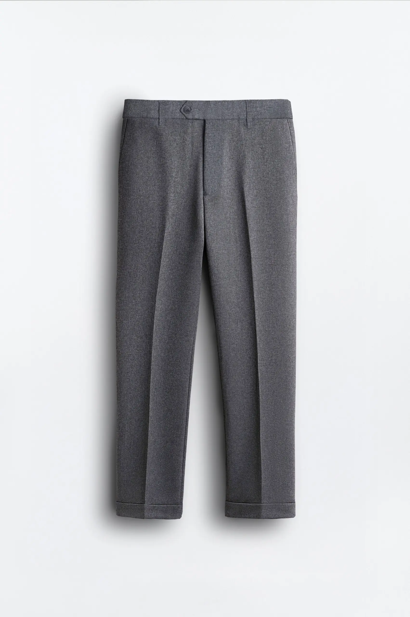 Ankle Smart Peazy Pants Two Tone Grey