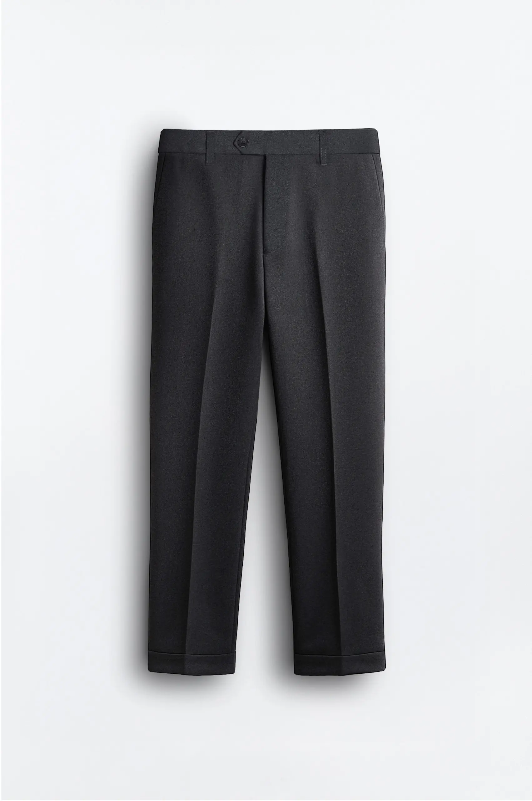 Ankle Smart Peazy Pants Dark Grey