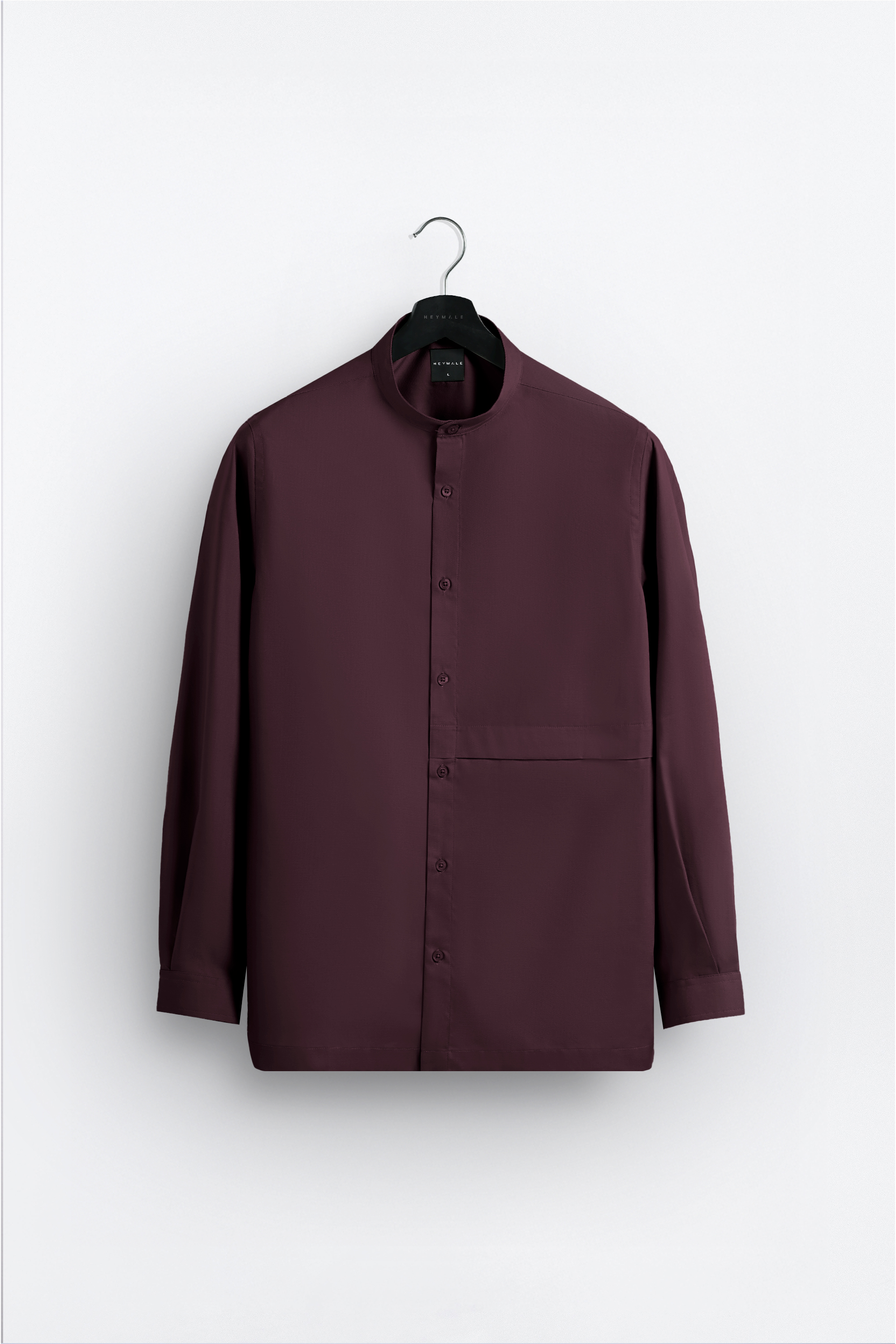 Ammar Single Flange Shirt Maroon