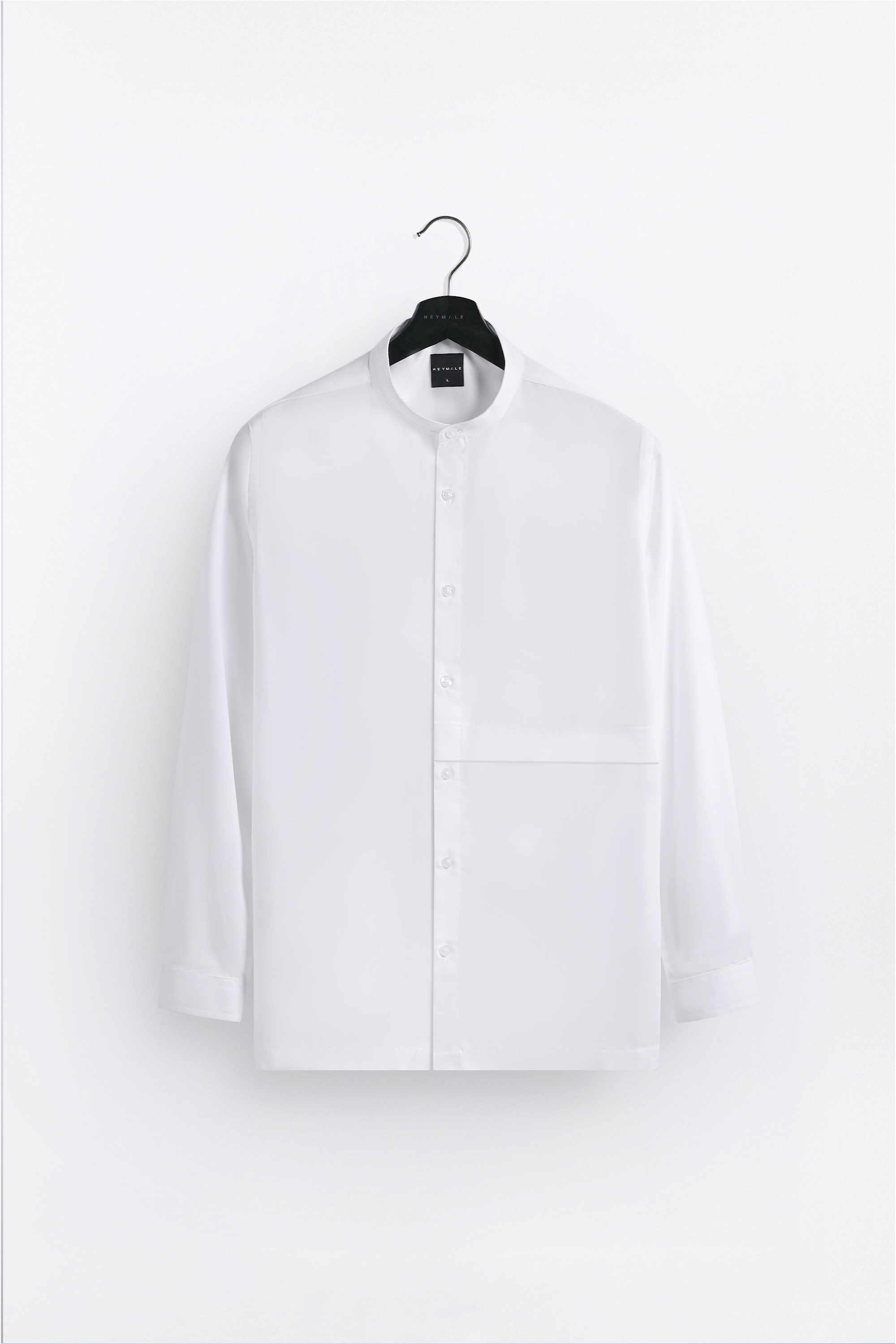 Ammar Single Flange Shirt White