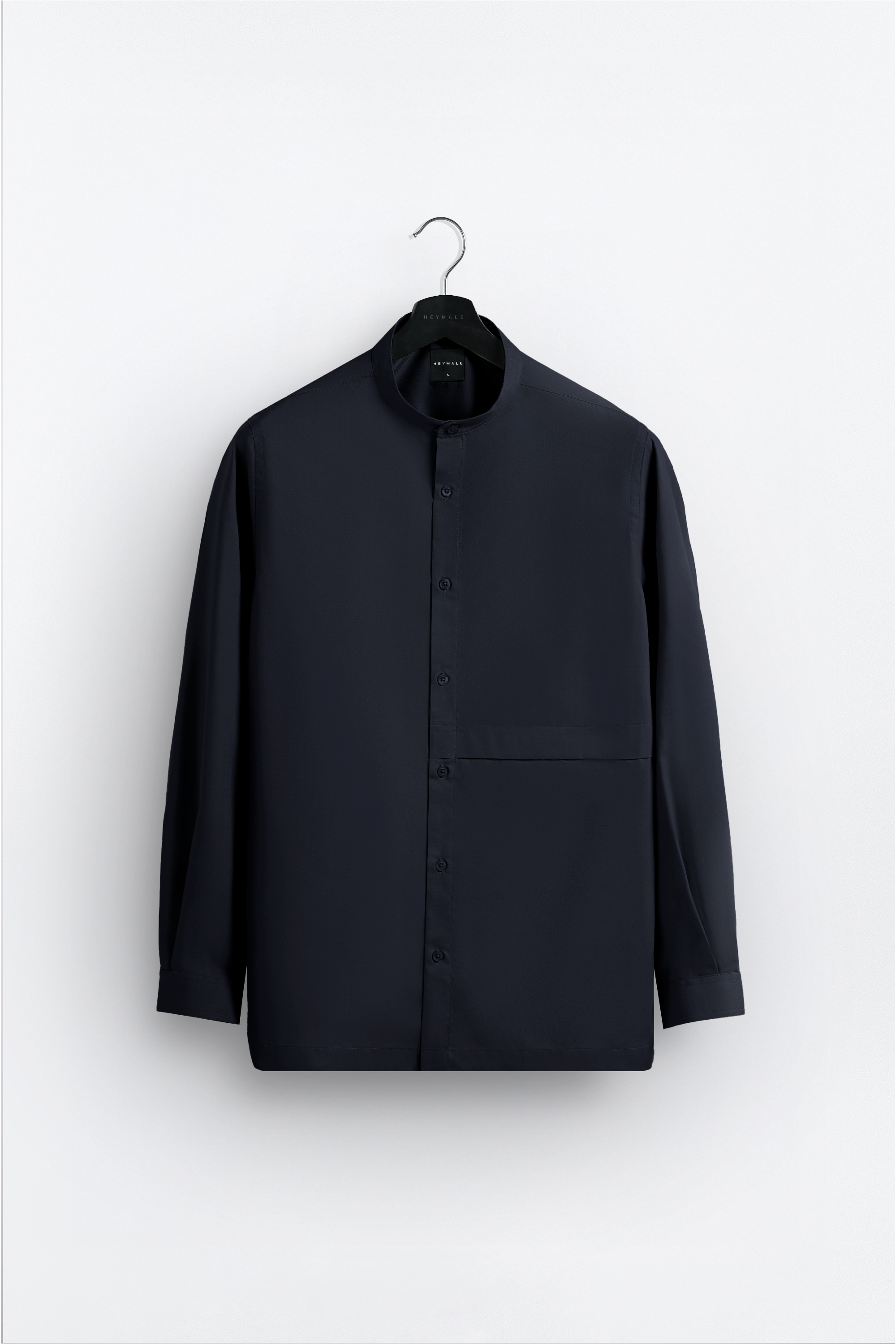 Ammar Single Flange Shirt Dark Blue