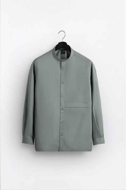 Image of Ammar Single Flange Shirt Sage