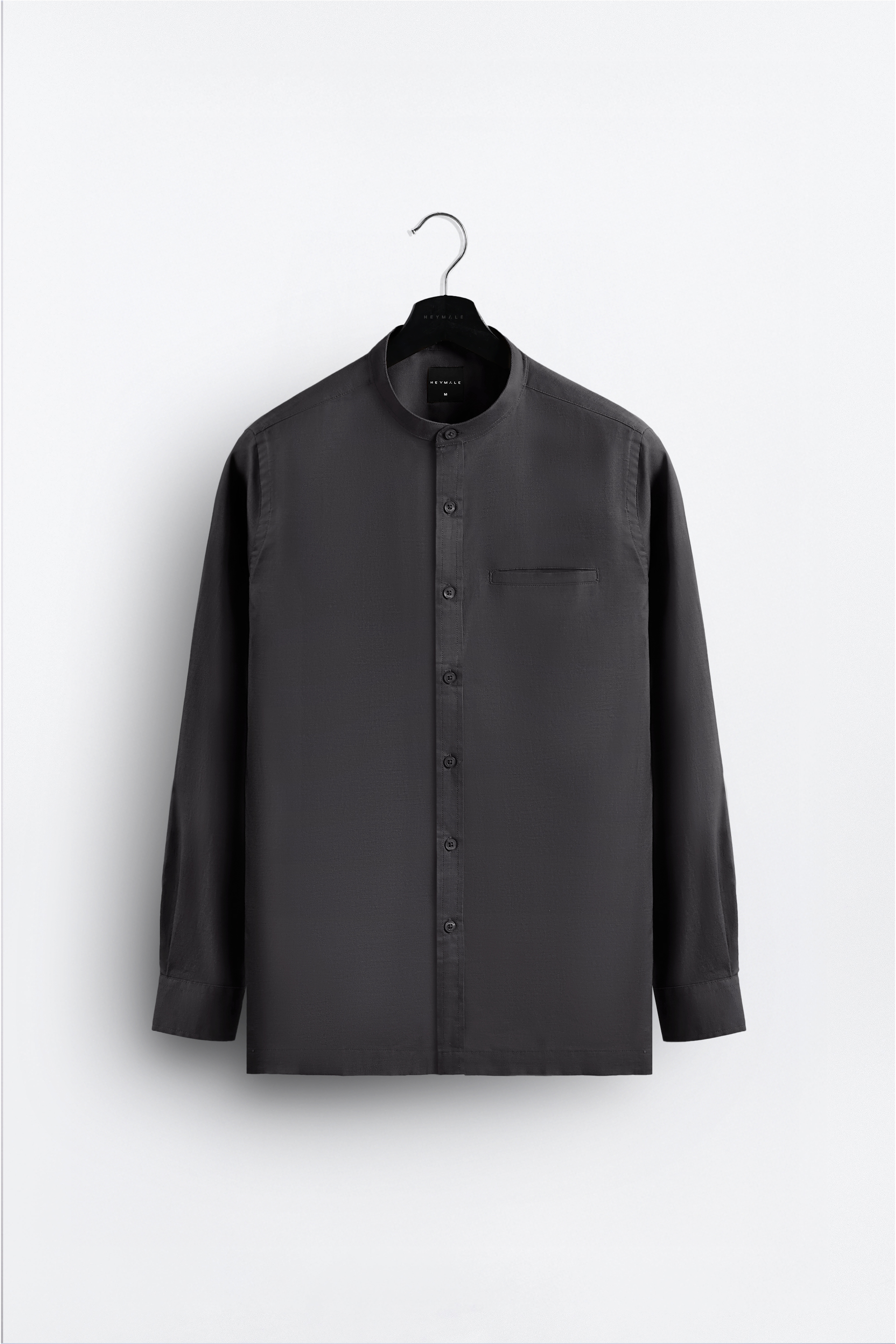 Saba Oxford Long Sleeve Shirt Grey