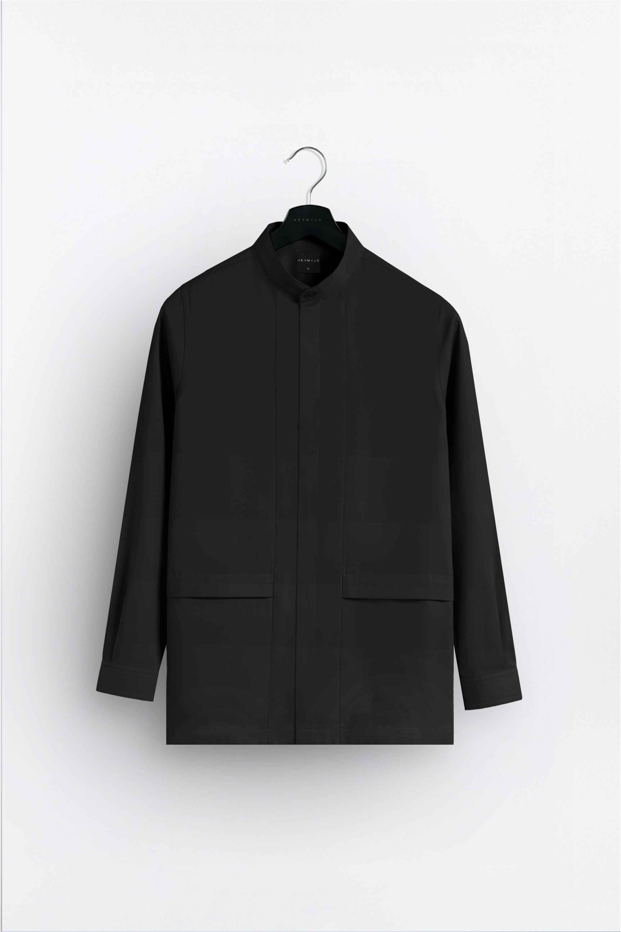 Ammar Double Flange Shirt Black