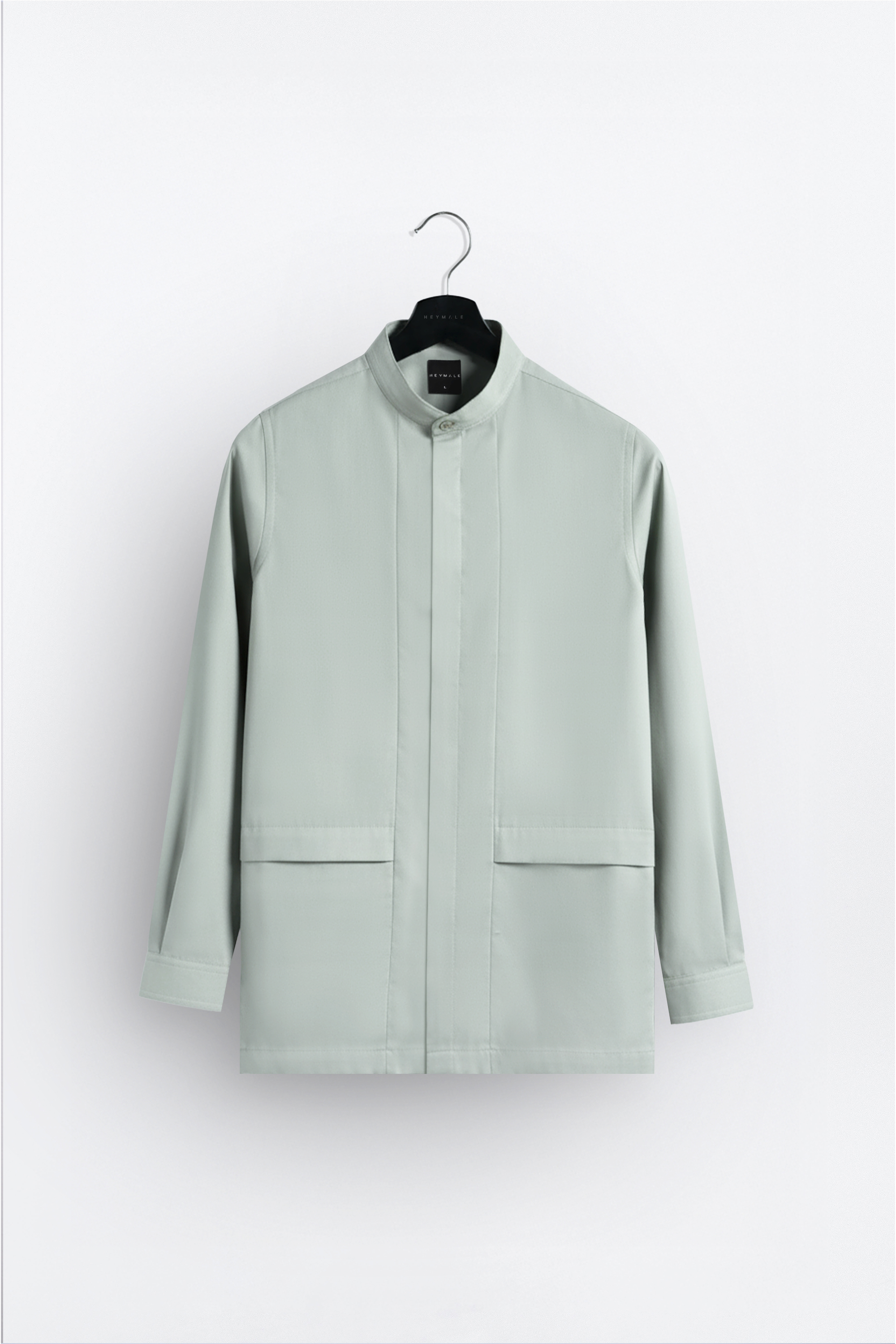 Ammar Double Flange Shirt Sage