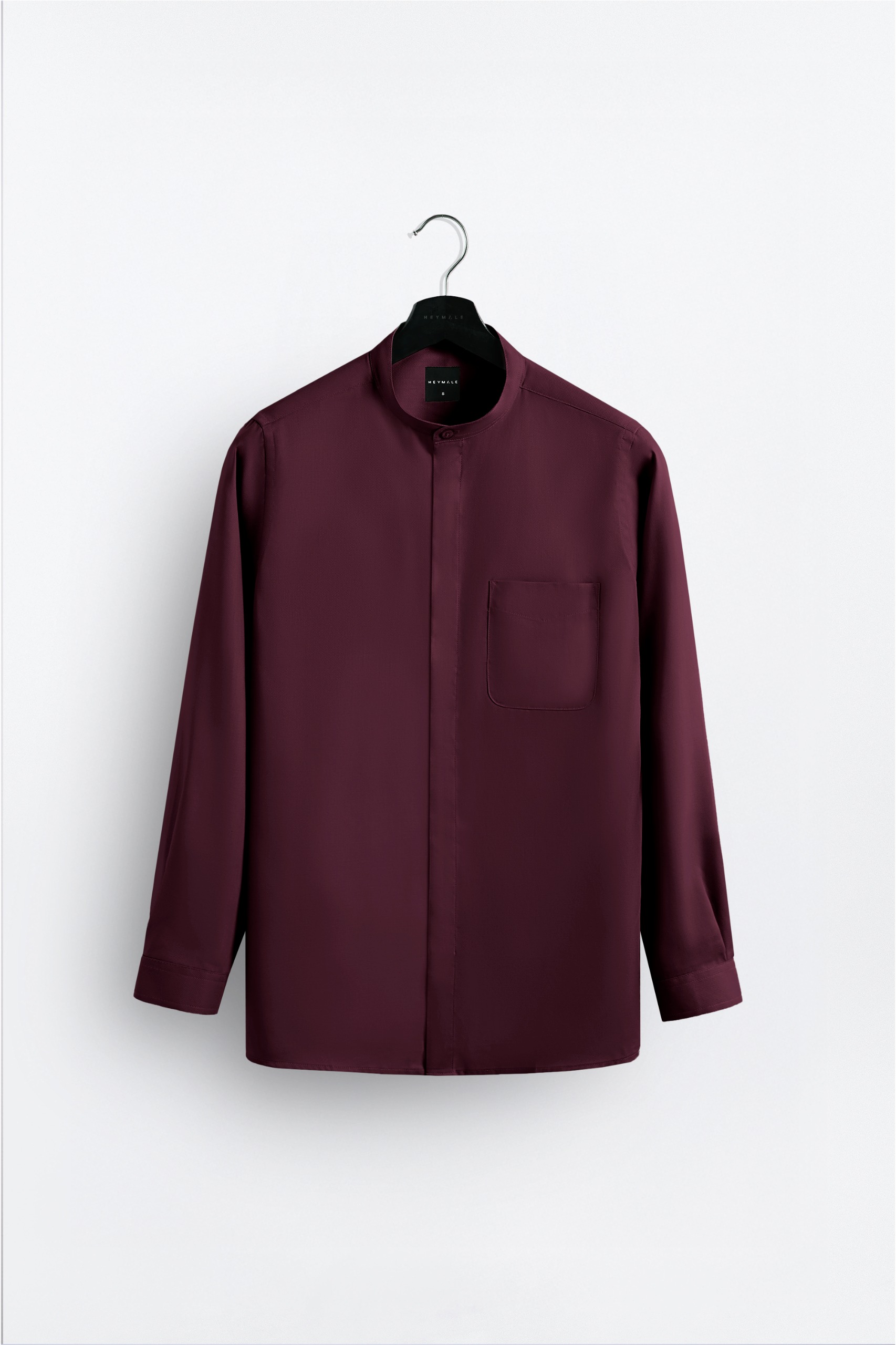 Uzma Long Sleeve Shirt Maroon