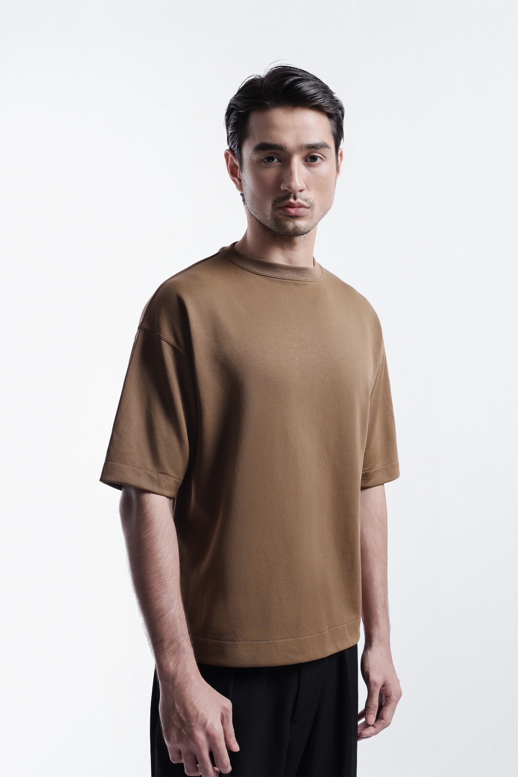 Swiftease Oversize T-Shirt Deep Taupe
