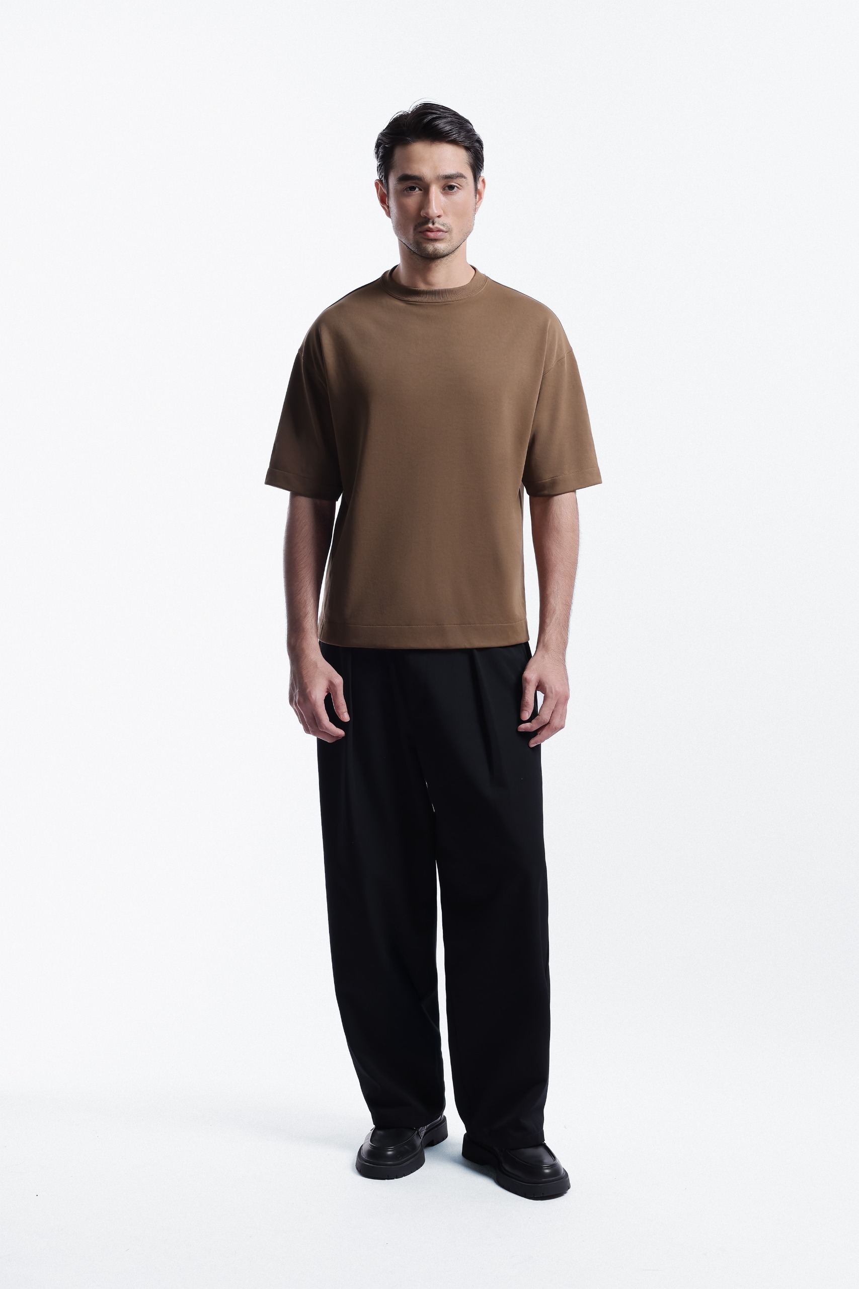 Swiftease Oversize T-Shirt Deep Taupe