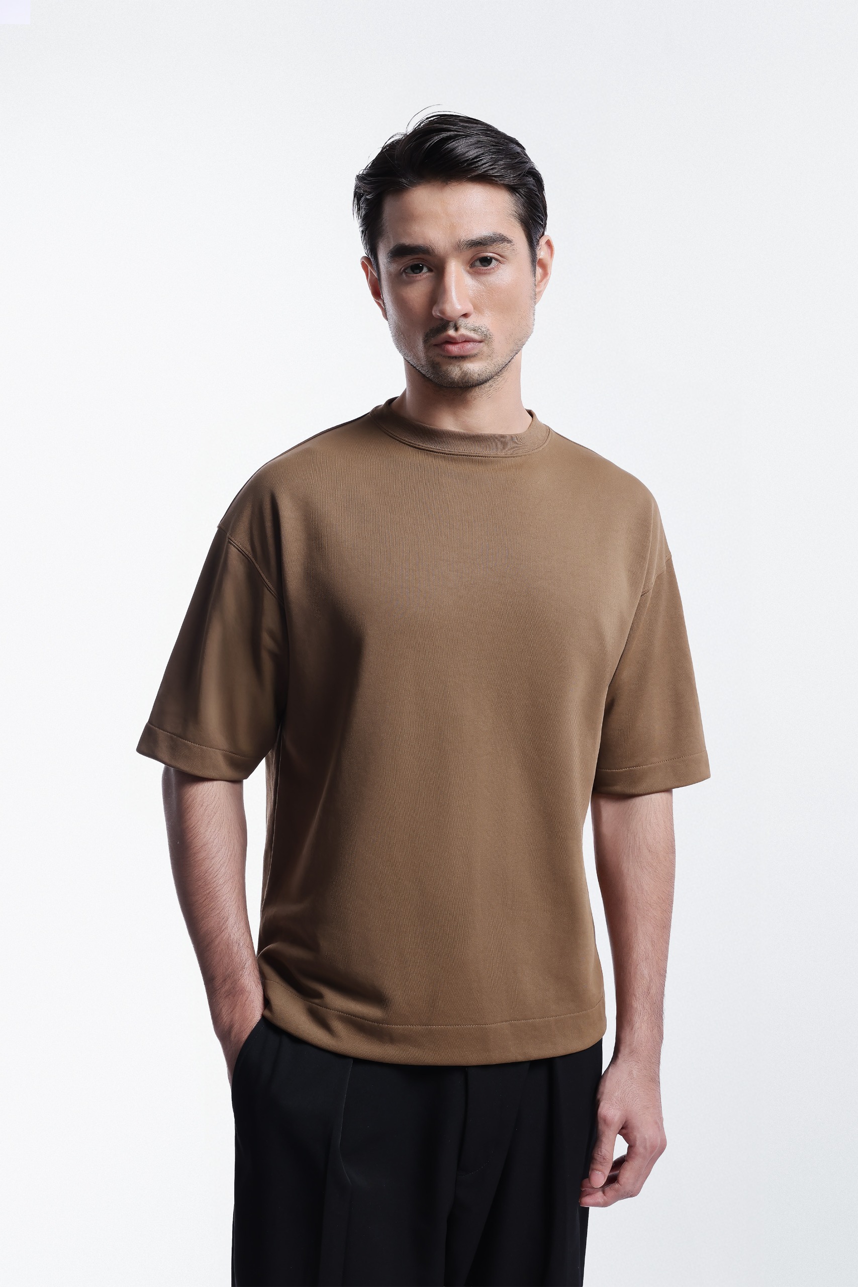 Swiftease Oversize T-Shirt Deep Taupe