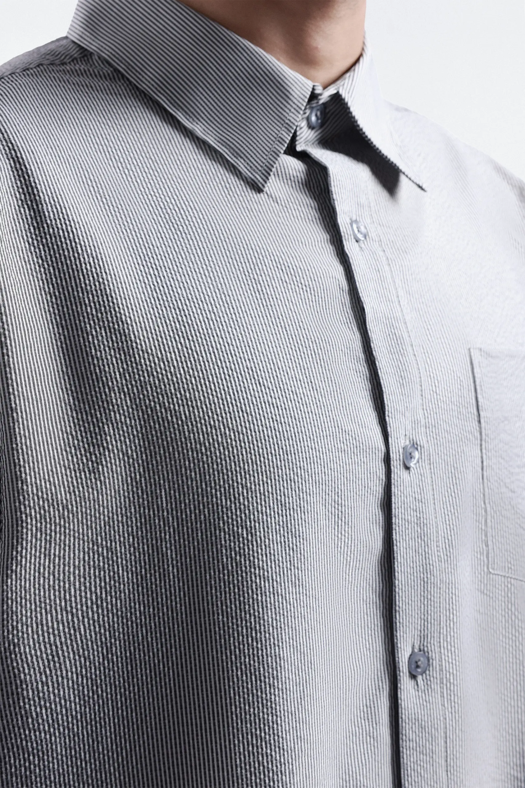 Corven Boxy Shirt Grey