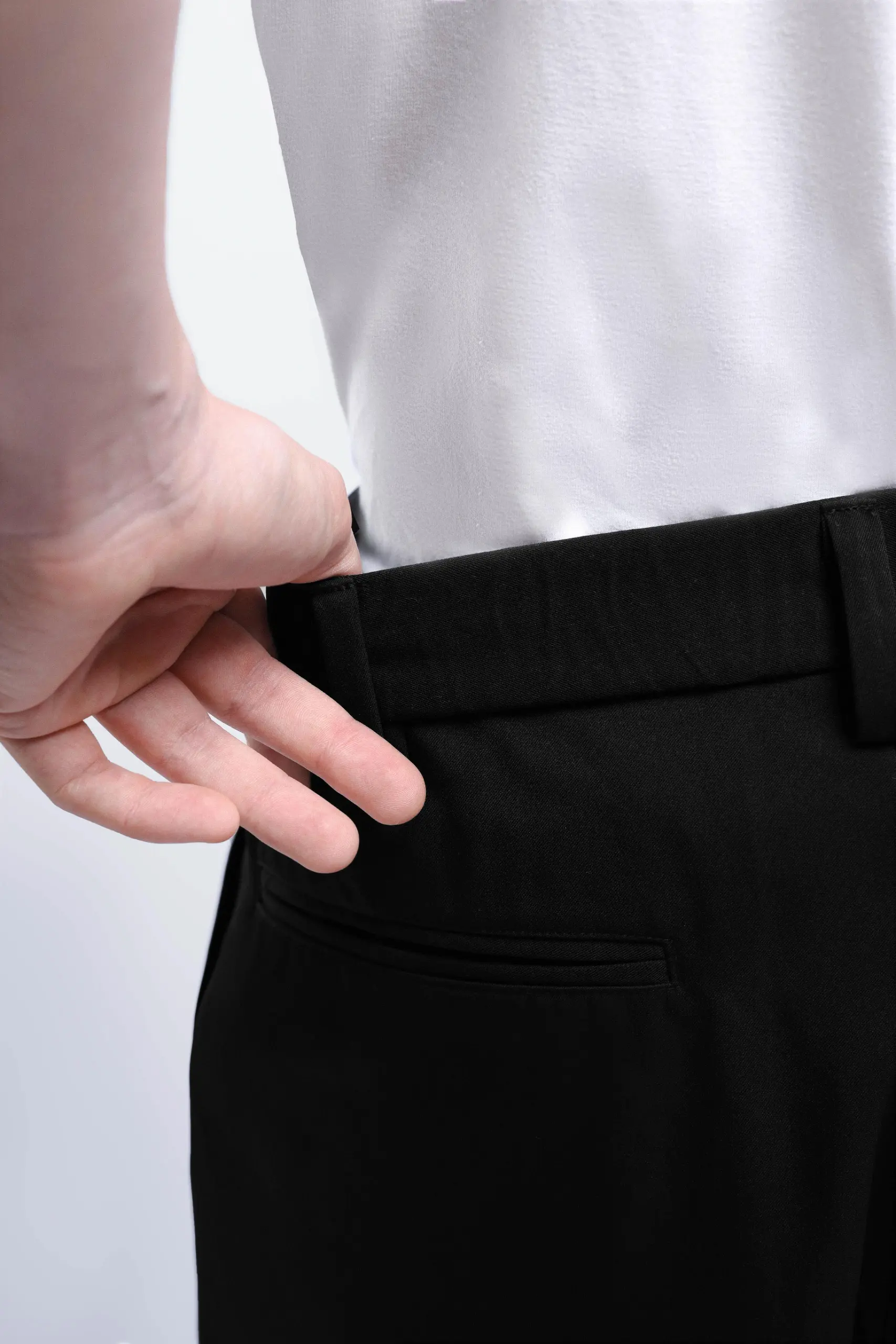 Naville Wide Pants Black