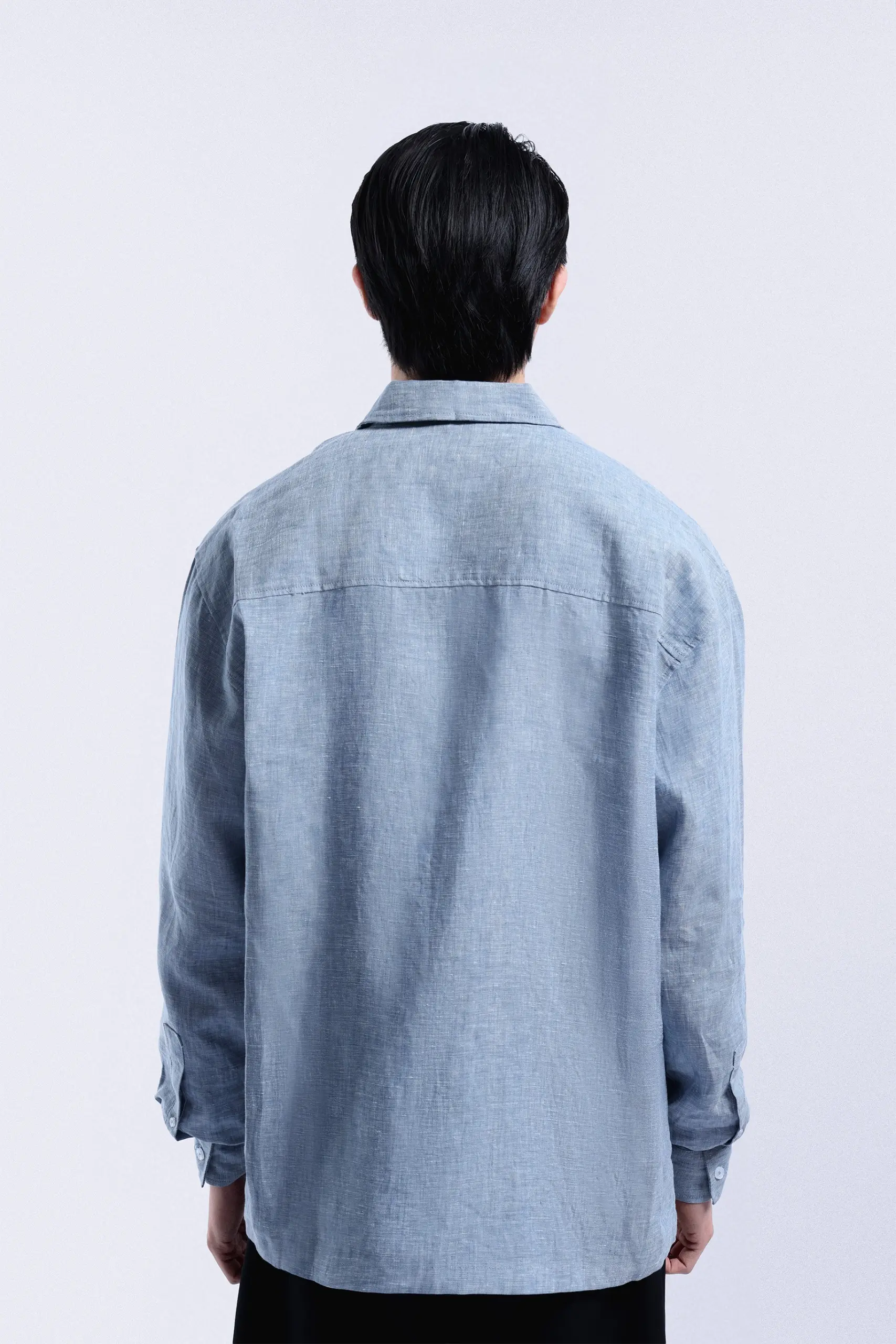 Rivaire Linen Shirt Blue