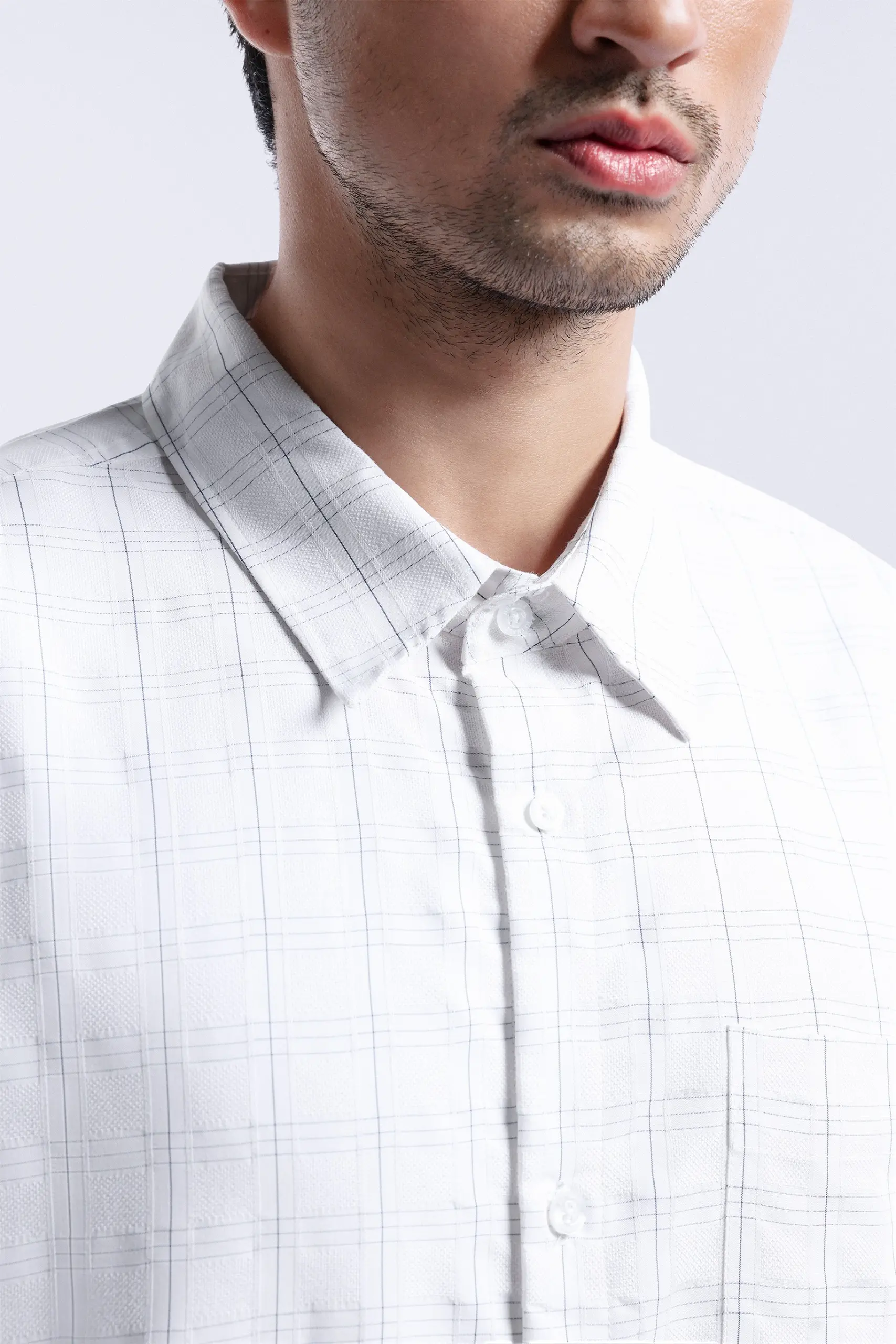 Gritex Boxy Shirt White
